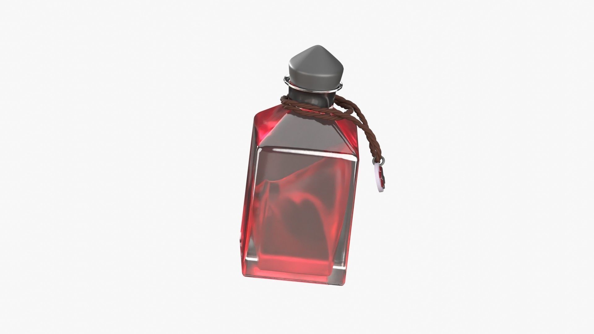 Health Spell Potion 3D Illustration 3D model_15