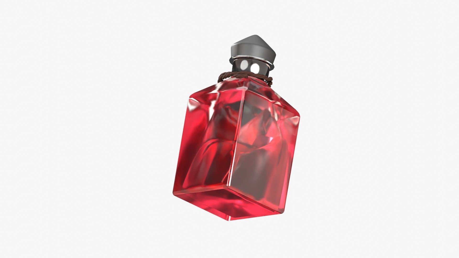Health Spell Potion 3D Illustration 3D model_8