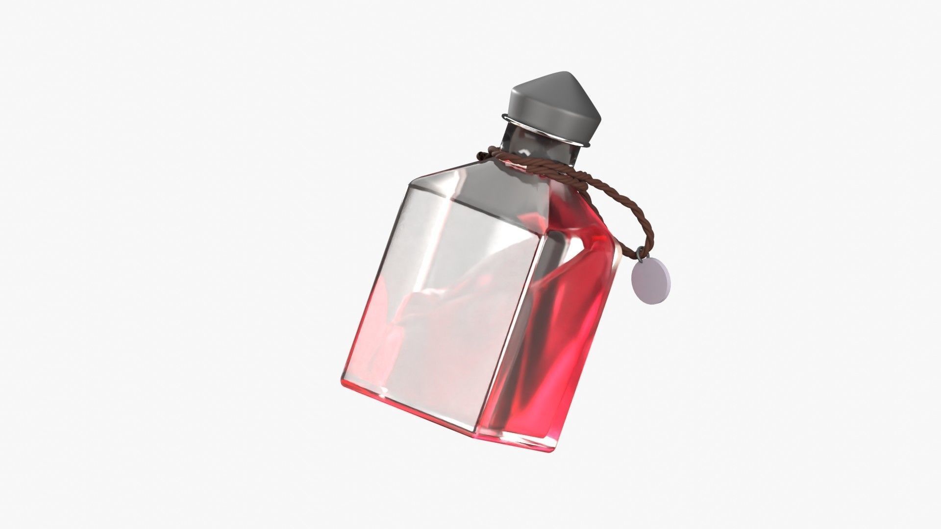 Health Spell Potion 3D Illustration 3D model_12