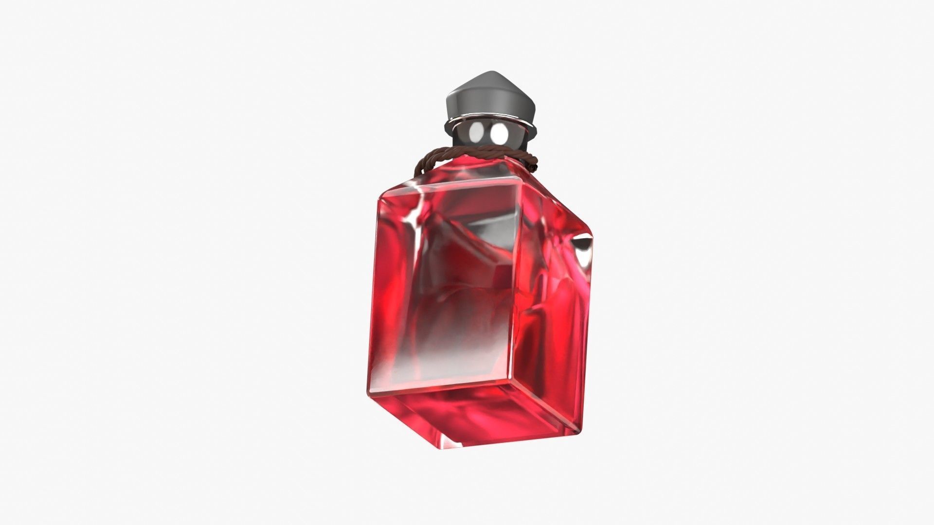 Health Spell Potion 3D Illustration 3D model_7
