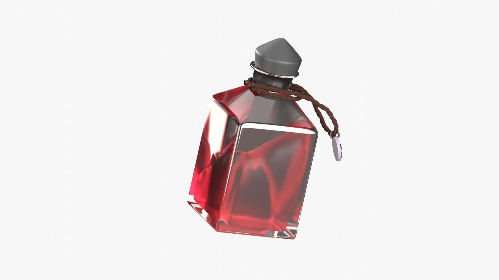 Health Spell Potion 3D Illustration 3D model_14