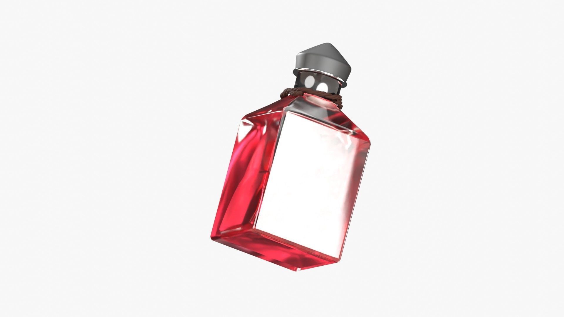 Health Spell Potion 3D Illustration 3D model_9