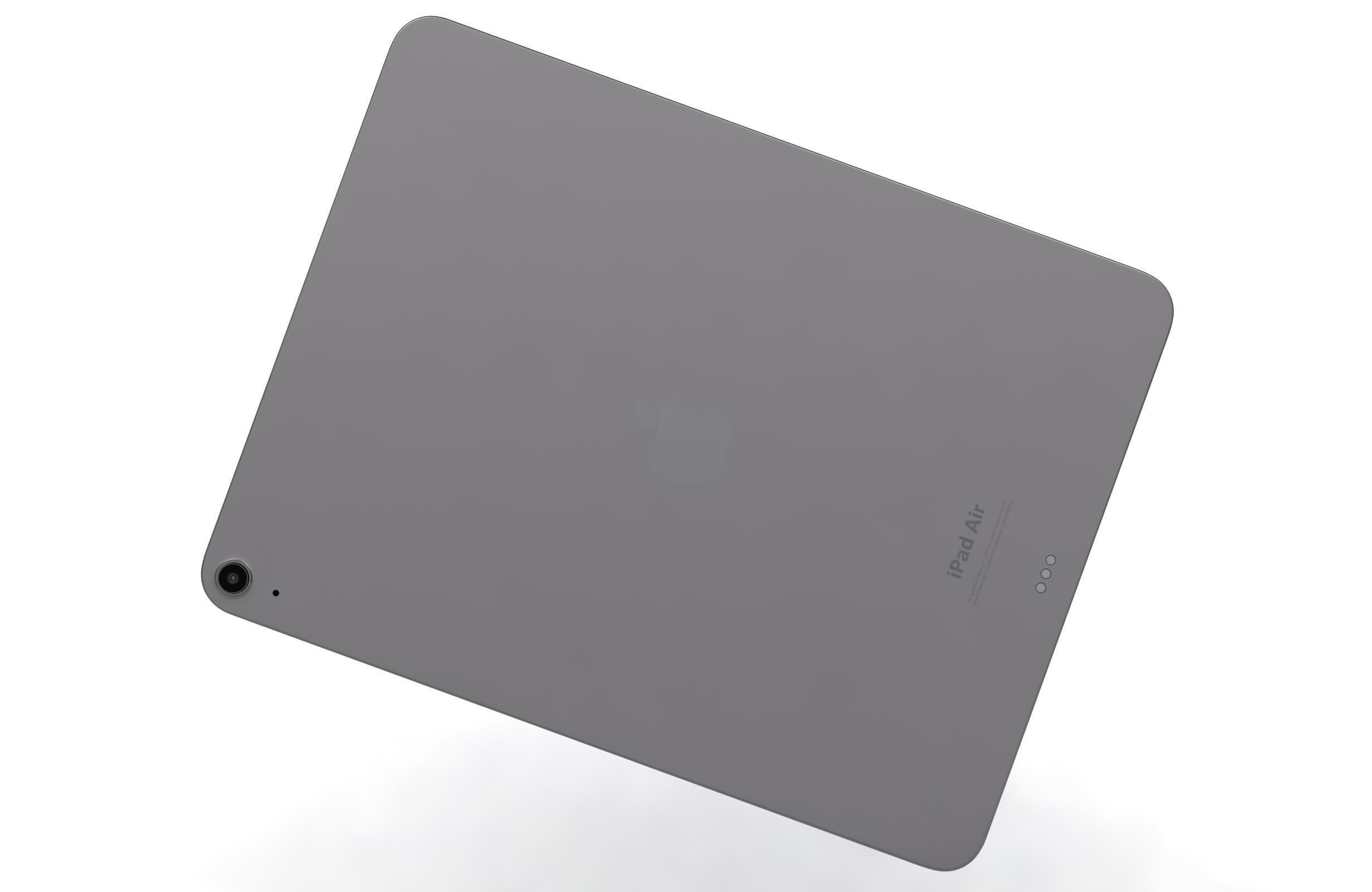 Apple iPad Air 13 2024 Black 3D model_11