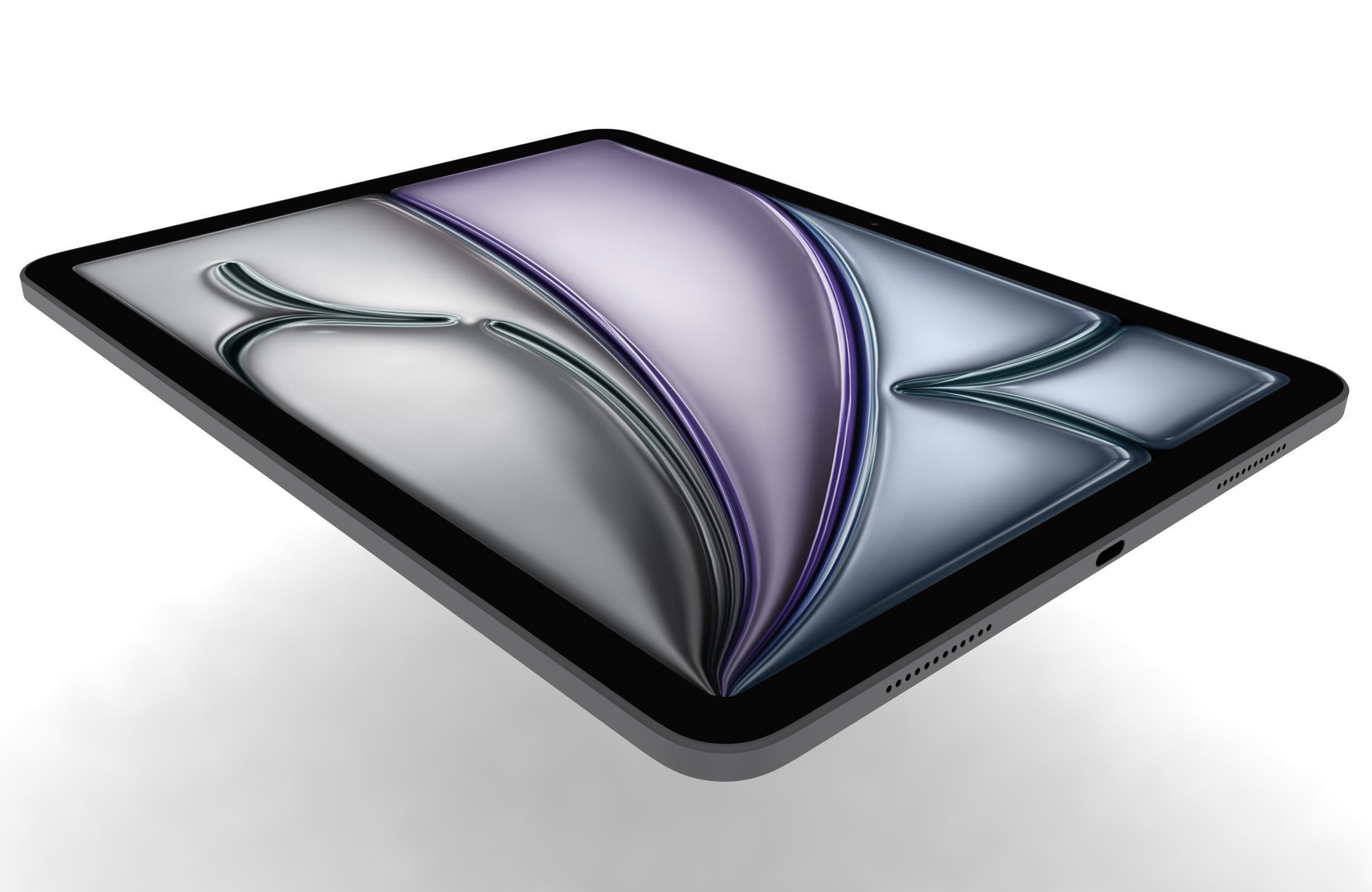 Apple iPad Air 13 2024 Black 3D model_12