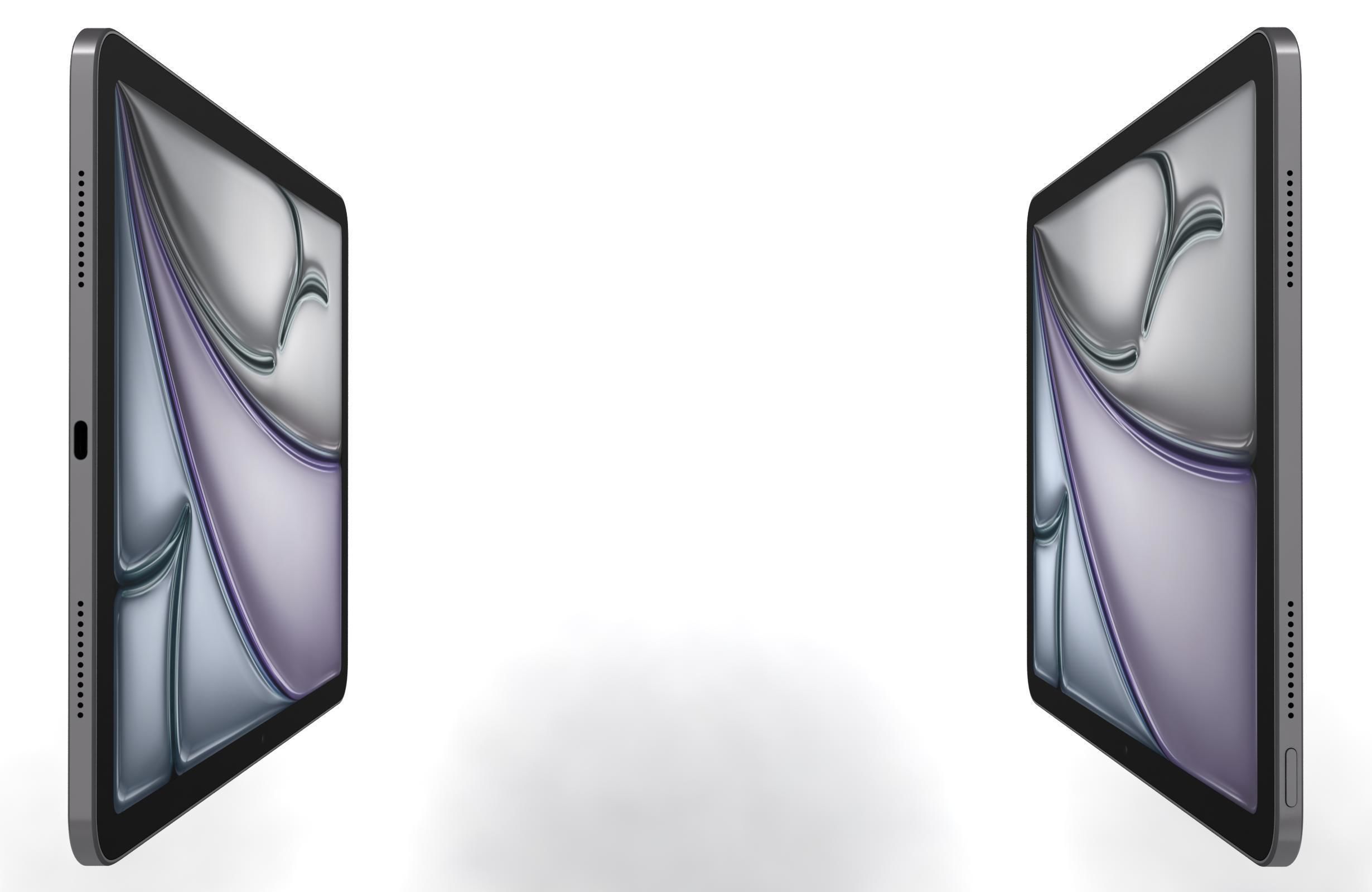 Apple iPad Air 13 2024 Black 3D model_8