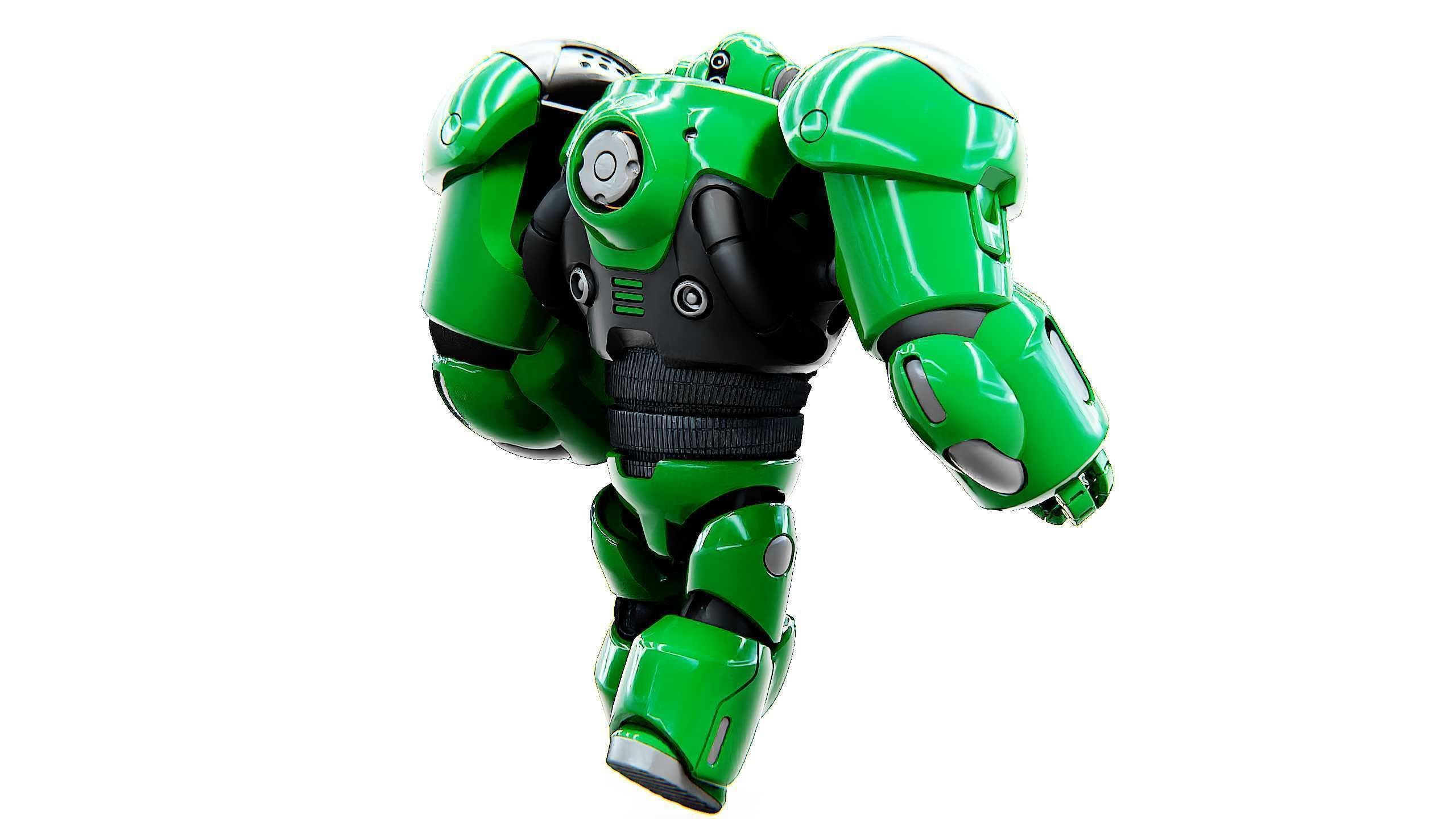  DROID GOLIATH V2 Rigged for Unreal Engine - Unity - MIXAMO 3D model_10