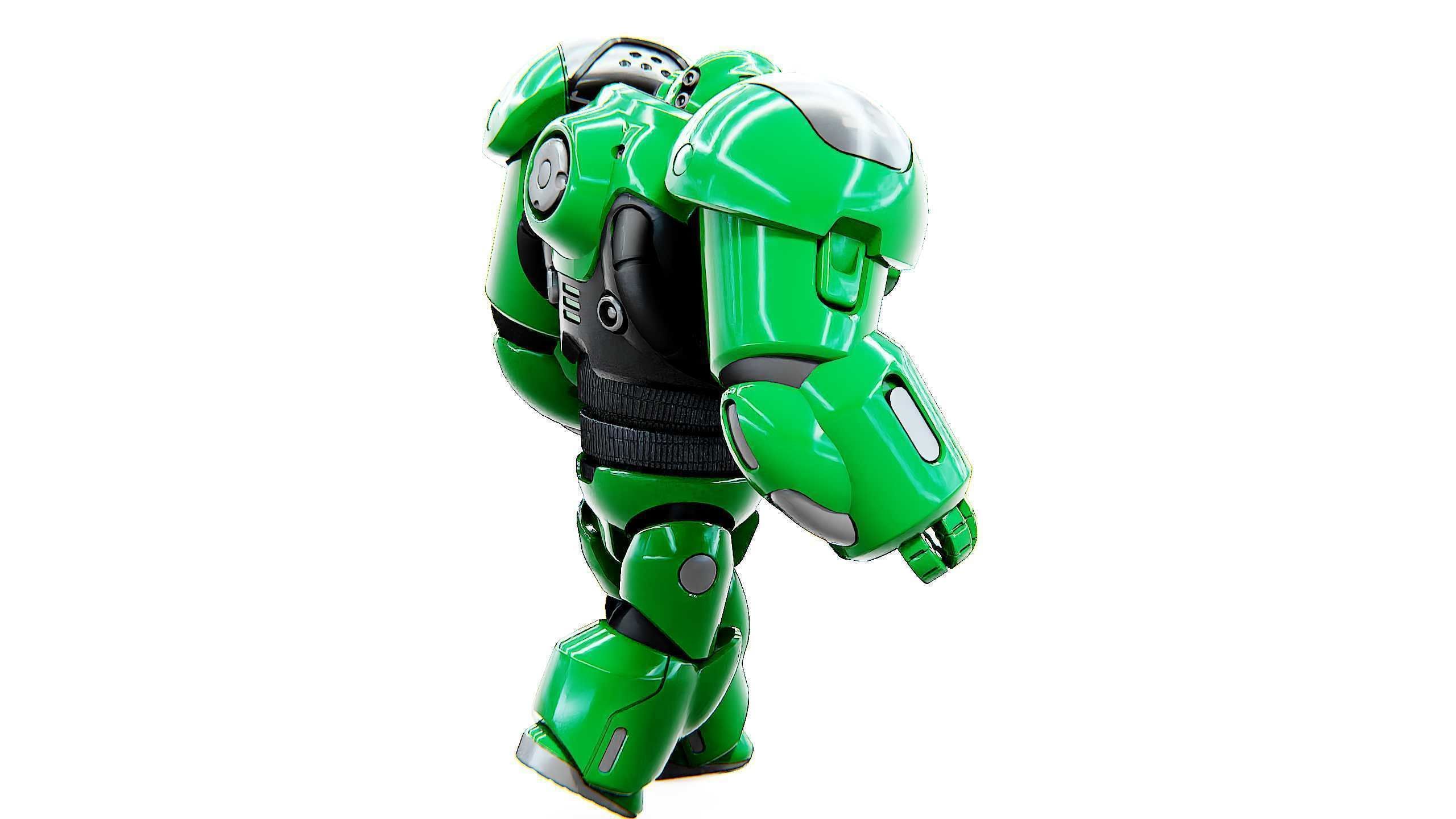  DROID GOLIATH V2 Rigged for Unreal Engine - Unity - MIXAMO 3D model_8