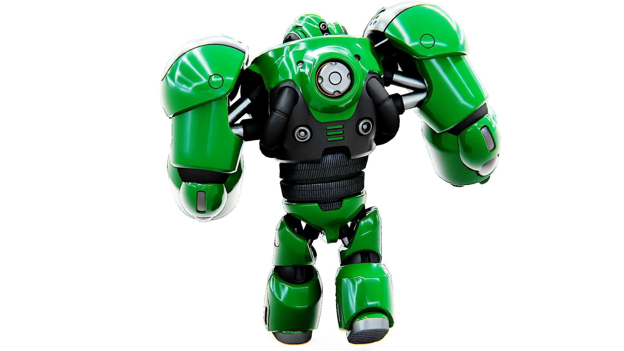  DROID GOLIATH V2 Rigged for Unreal Engine - Unity - MIXAMO 3D model_14