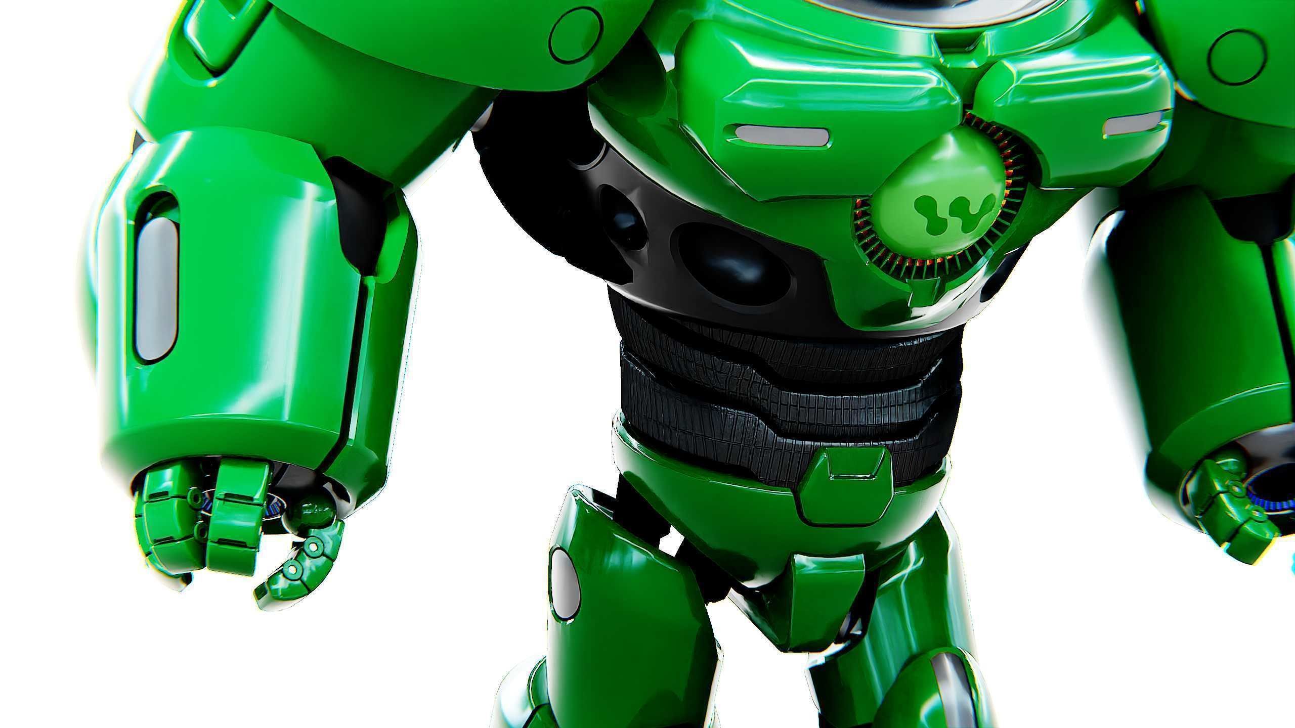  DROID GOLIATH V2 Rigged for Unreal Engine - Unity - MIXAMO 3D model_25