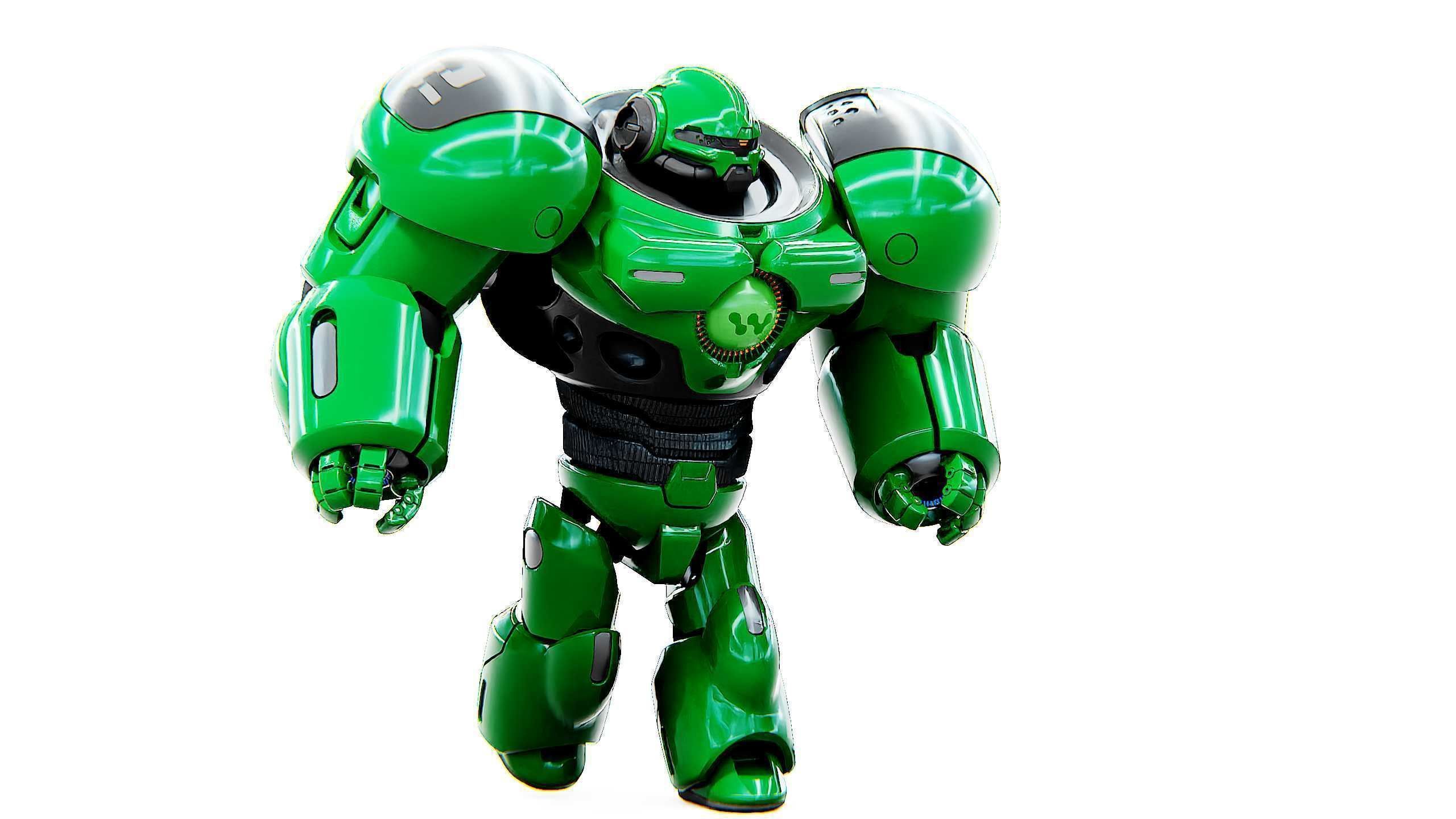  DROID GOLIATH V2 Rigged for Unreal Engine - Unity - MIXAMO 3D model_2