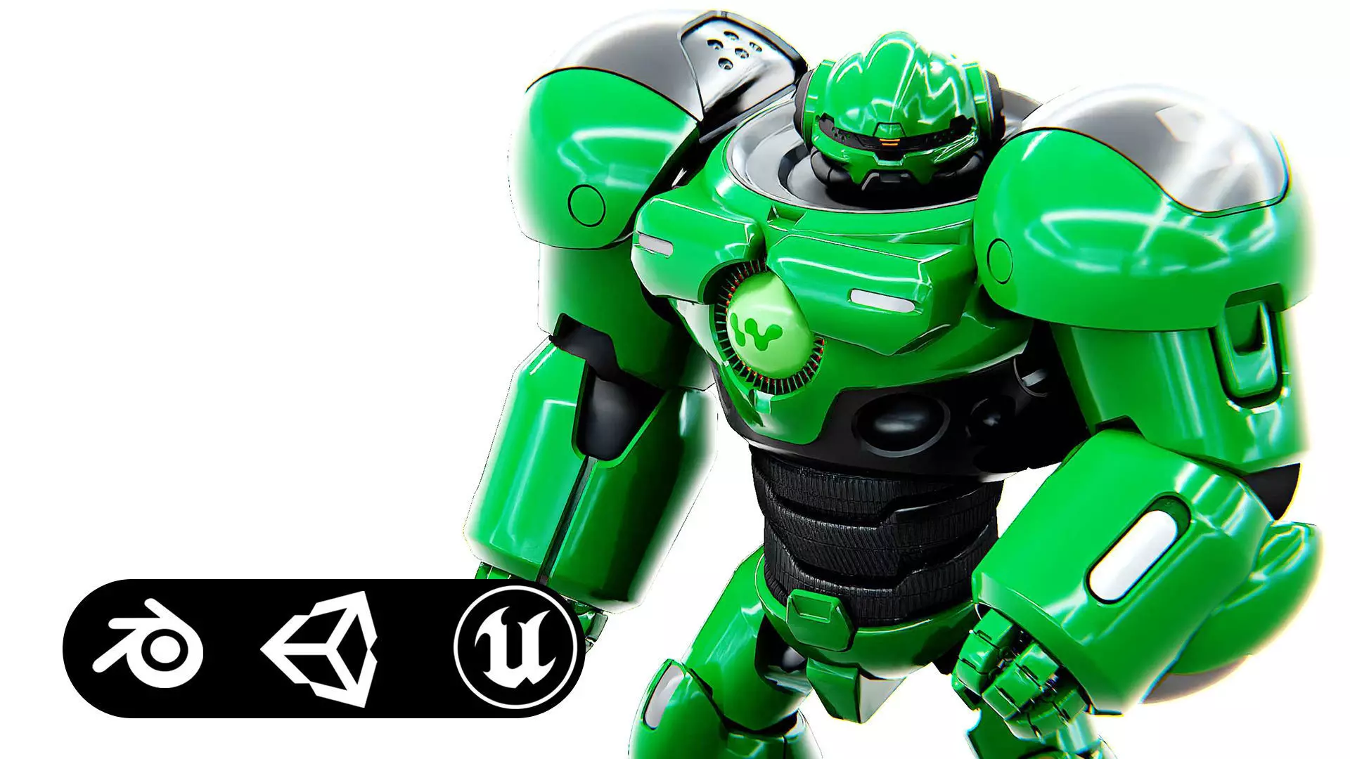  DROID GOLIATH V2 Rigged for Unreal Engine - Unity - MIXAMO 3D model_0