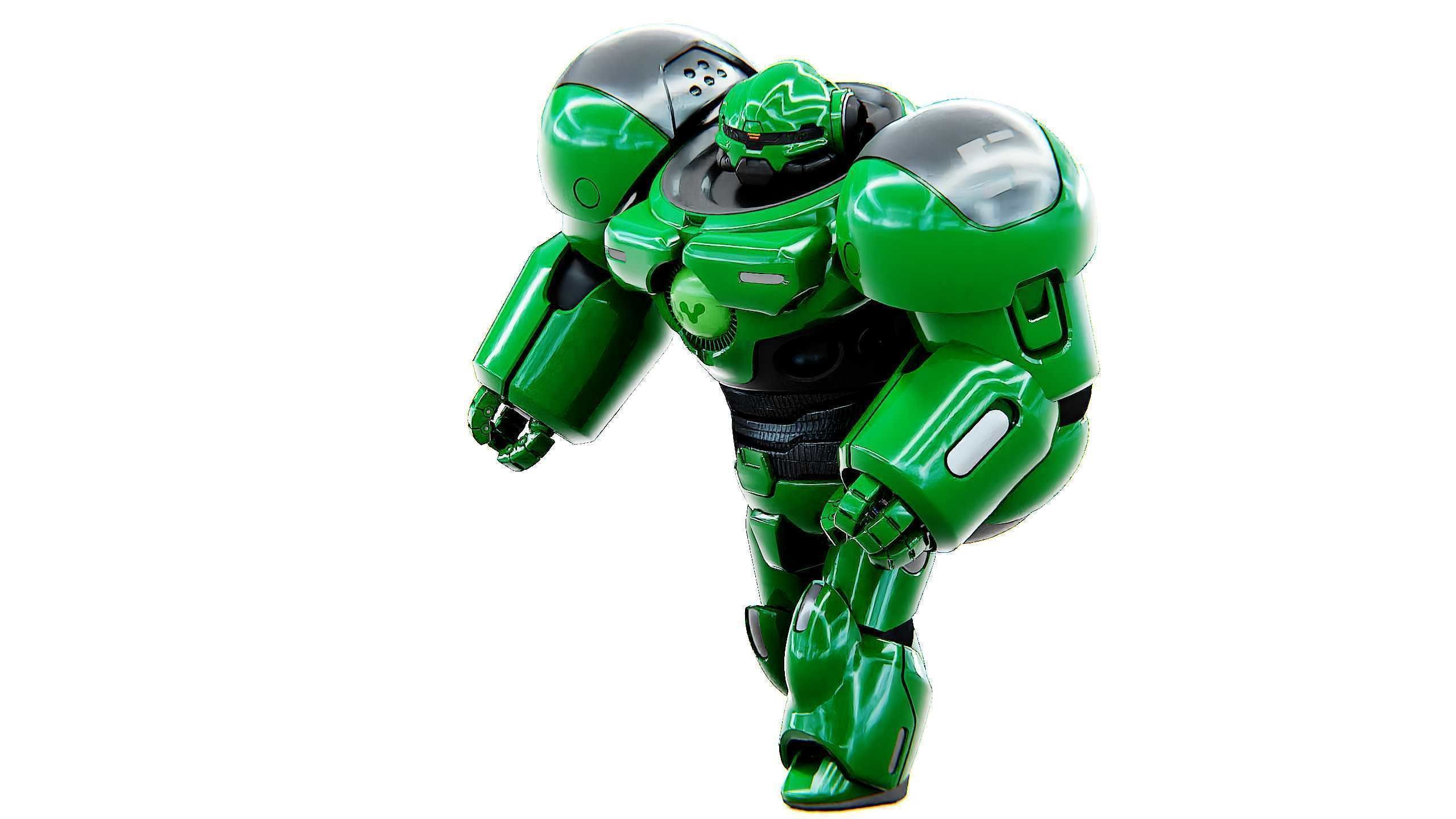  DROID GOLIATH V2 Rigged for Unreal Engine - Unity - MIXAMO 3D model_21