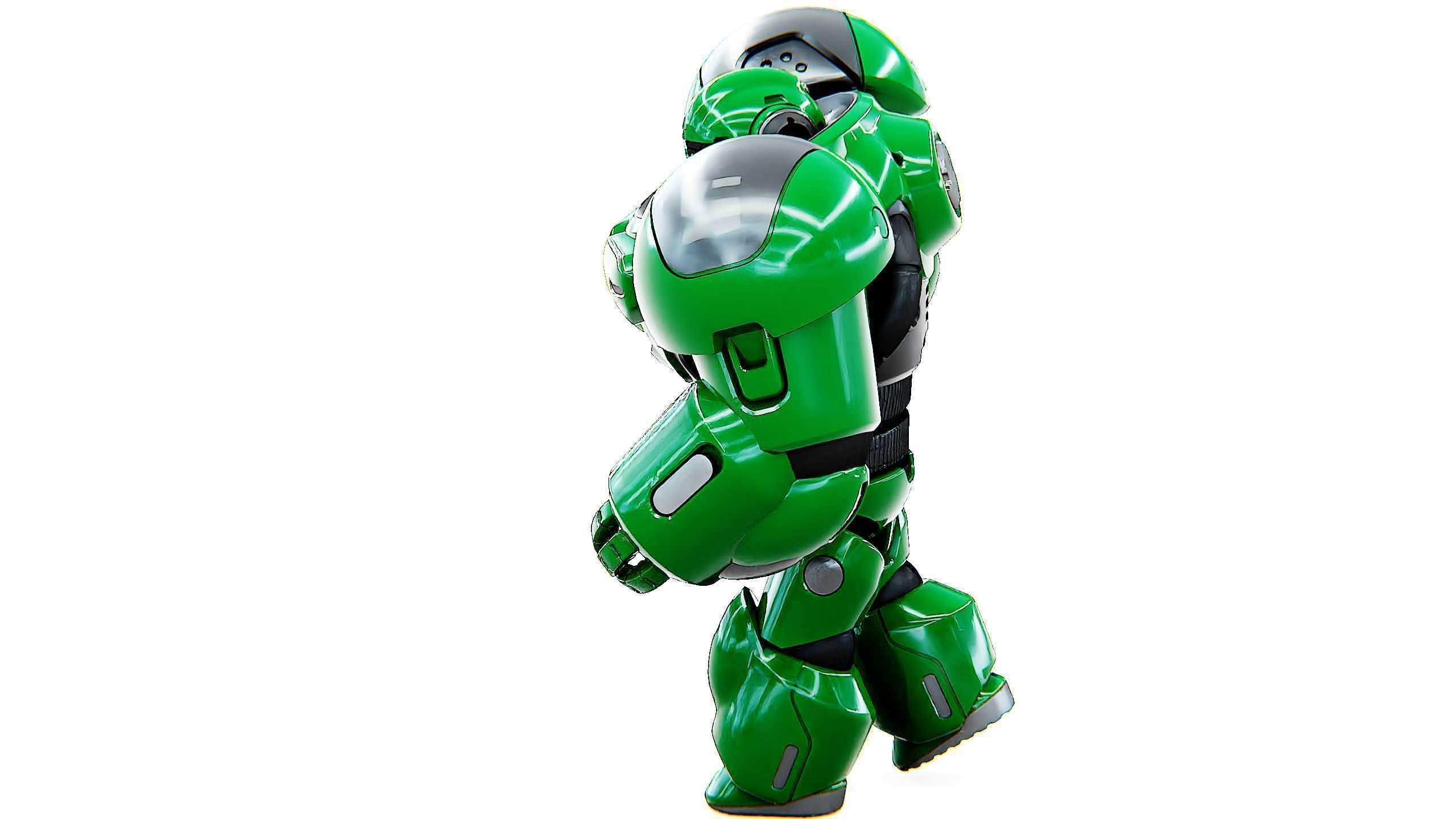  DROID GOLIATH V2 Rigged for Unreal Engine - Unity - MIXAMO 3D model_18