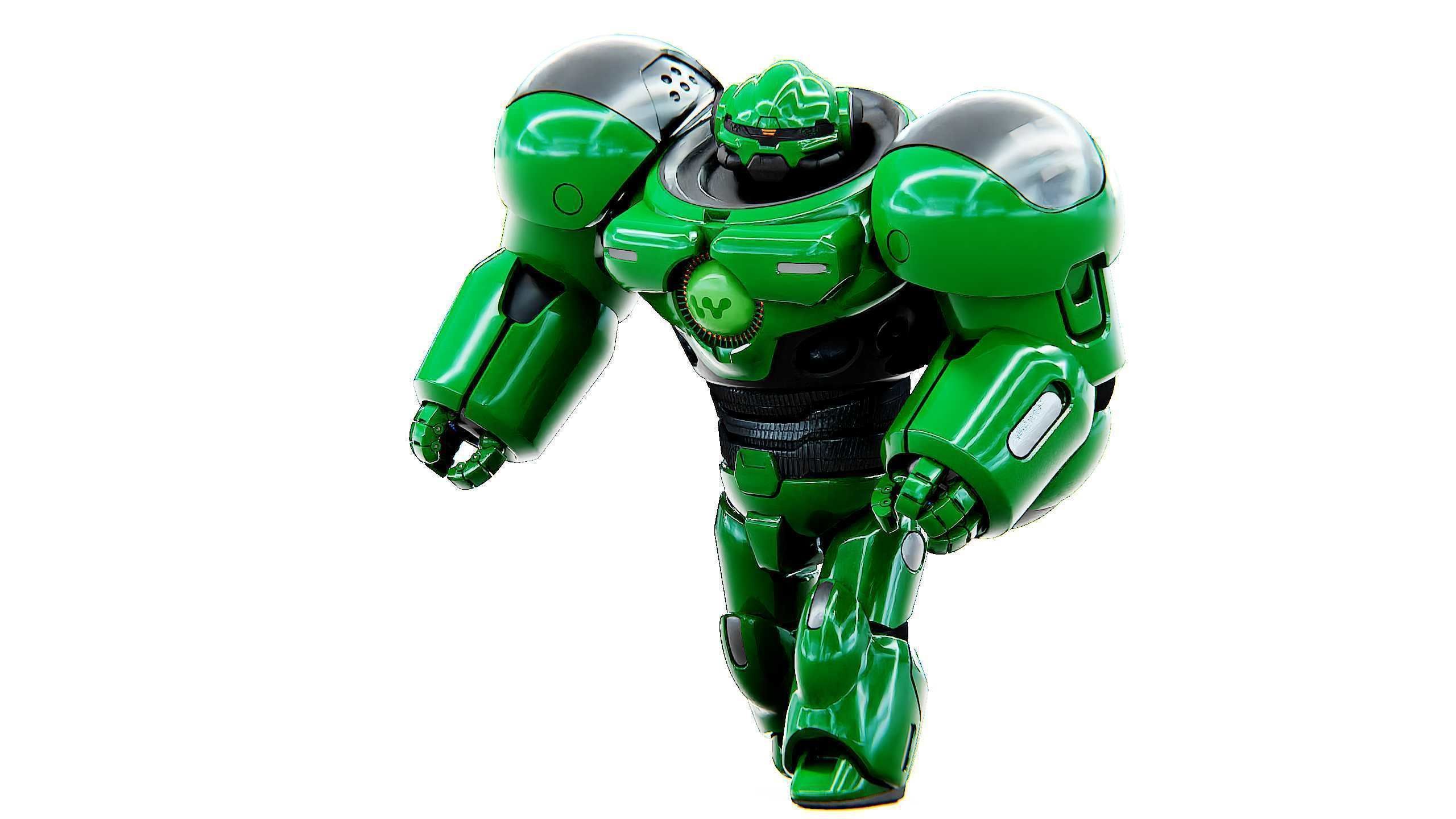  DROID GOLIATH V2 Rigged for Unreal Engine - Unity - MIXAMO 3D model_22