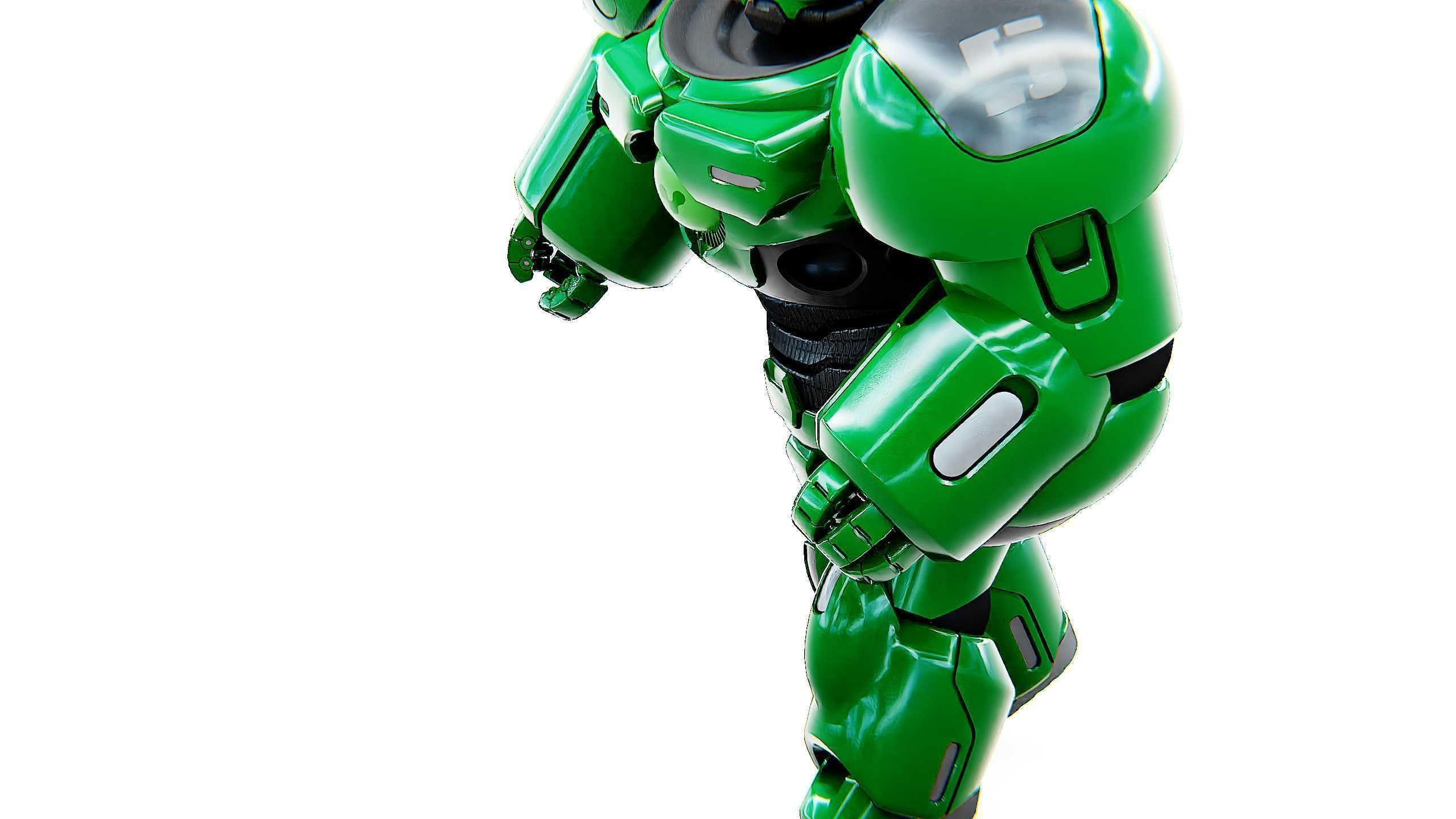  DROID GOLIATH V2 Rigged for Unreal Engine - Unity - MIXAMO 3D model_28