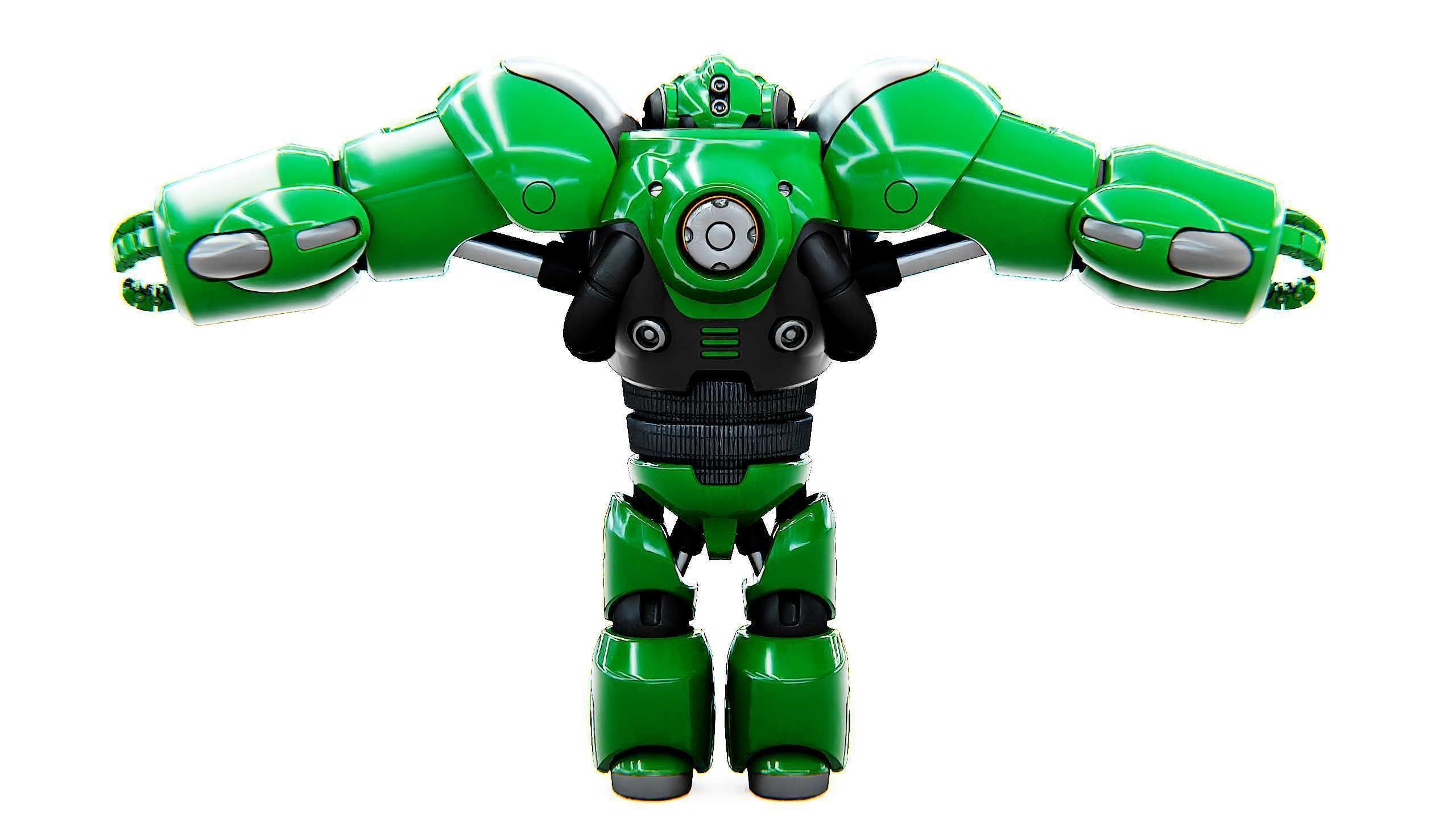  DROID GOLIATH V2 Rigged for Unreal Engine - Unity - MIXAMO 3D model_31