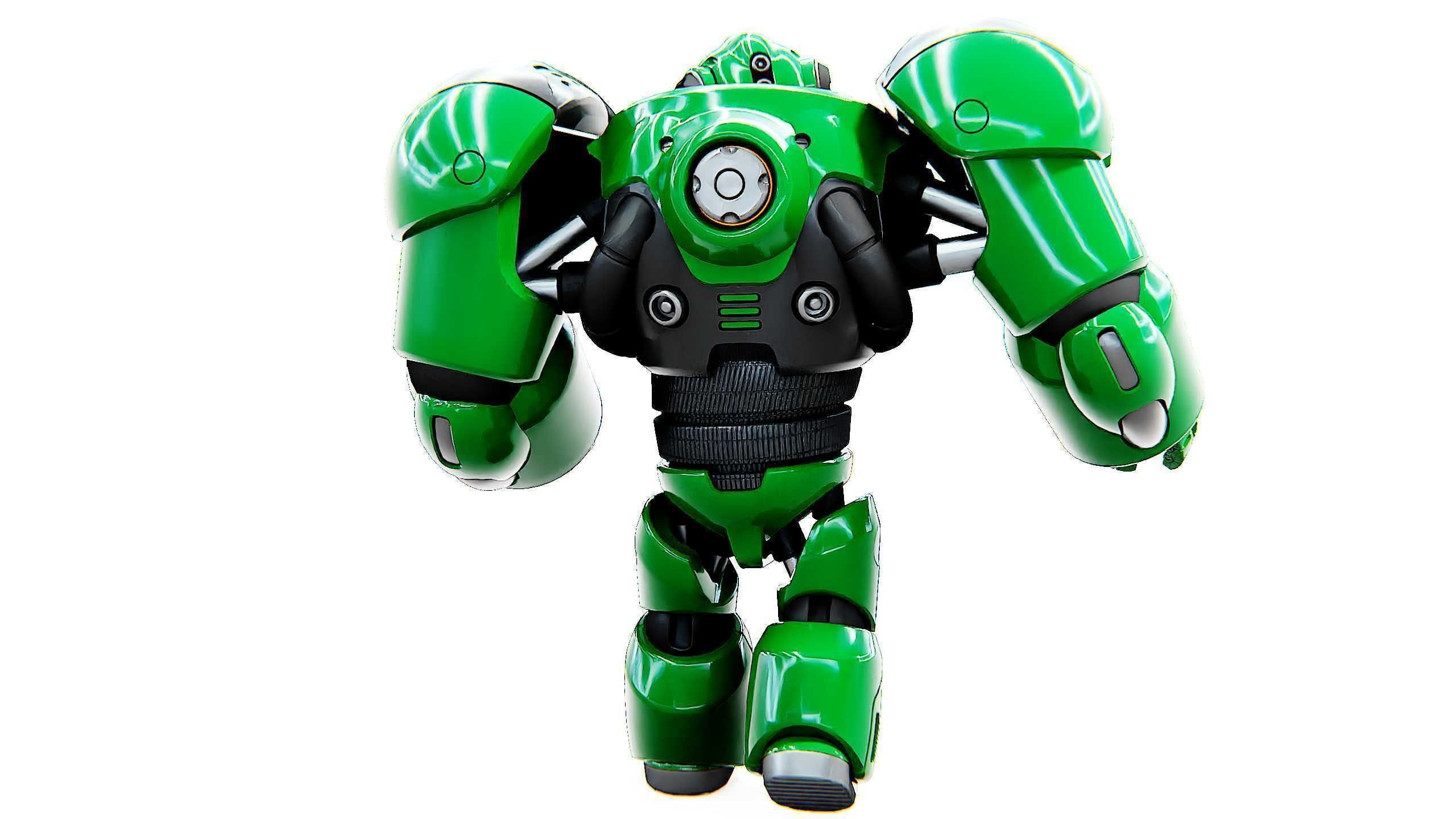  DROID GOLIATH V2 Rigged for Unreal Engine - Unity - MIXAMO 3D model_13