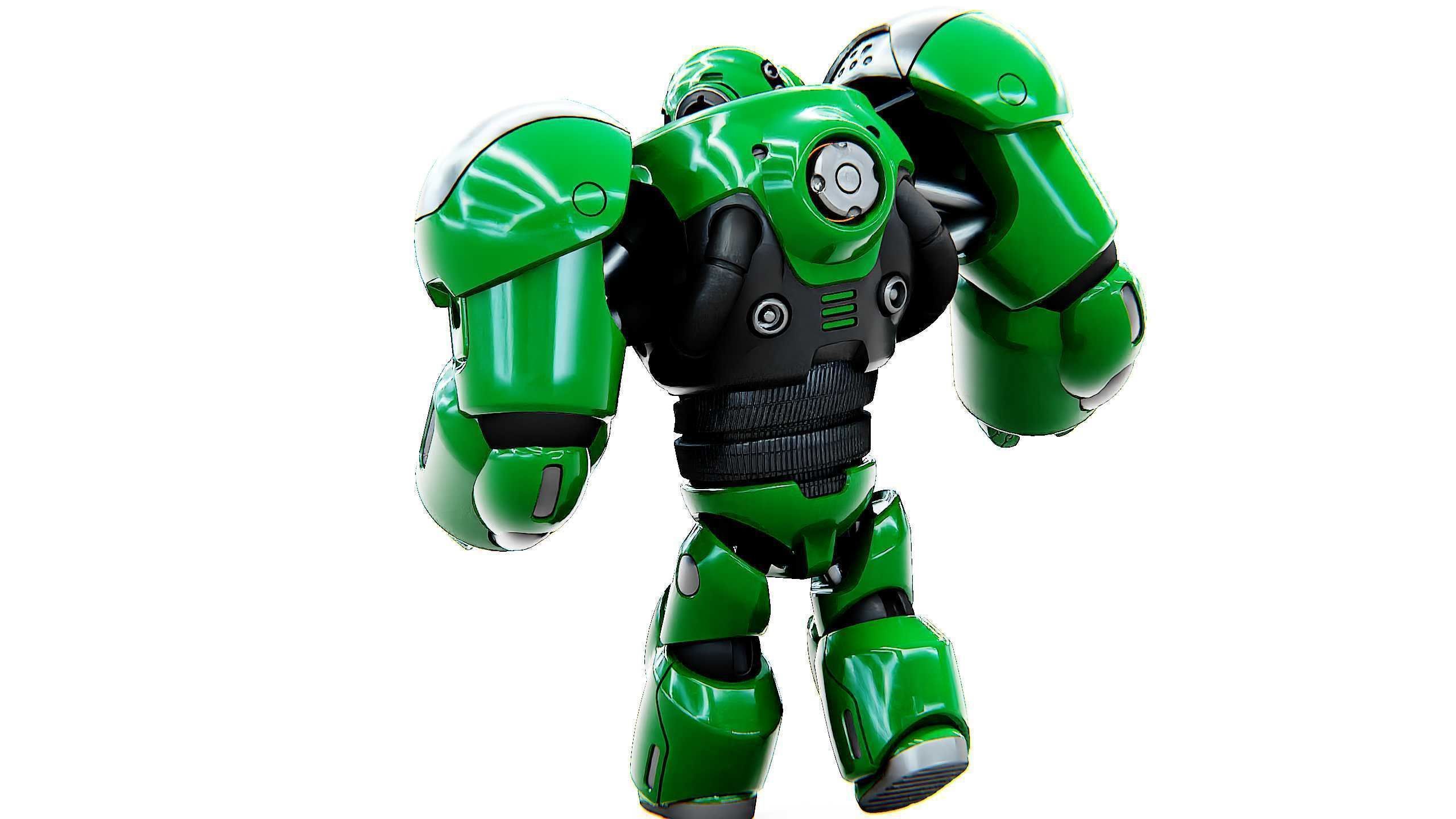  DROID GOLIATH V2 Rigged for Unreal Engine - Unity - MIXAMO 3D model_15