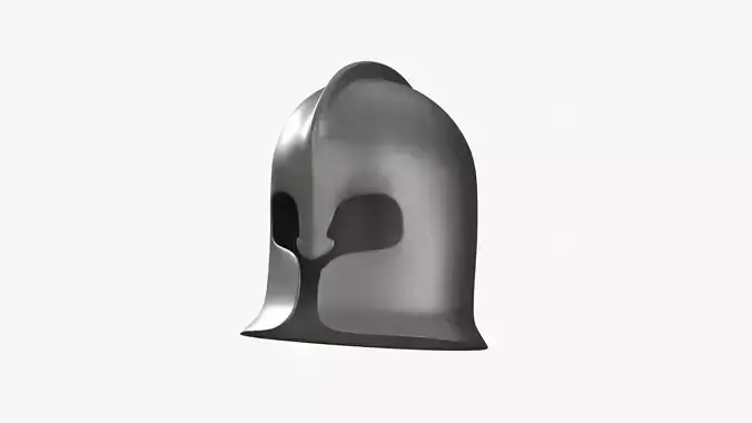 Ancient Helmet 3D Illustration