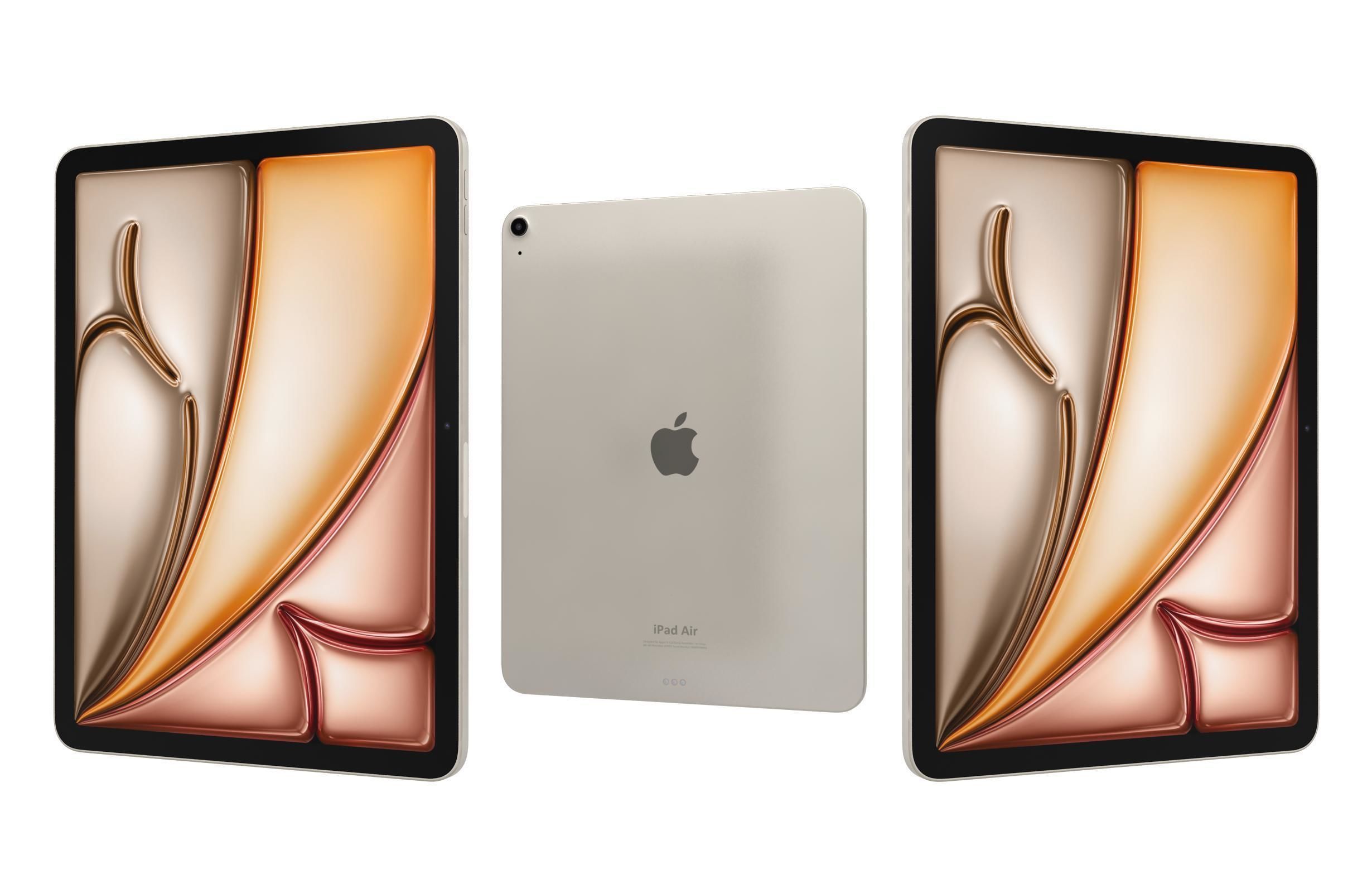 Apple iPad Air 13 2024 All Colors 3D model_1