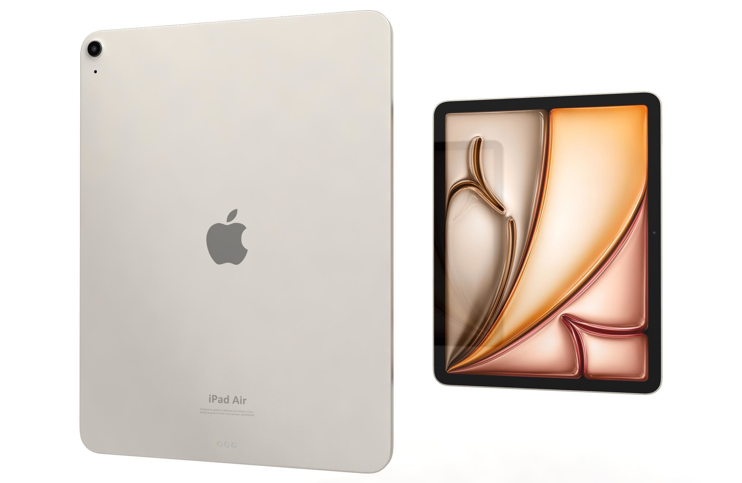 Apple iPad Air 13 2024 All Colors 3D model_7