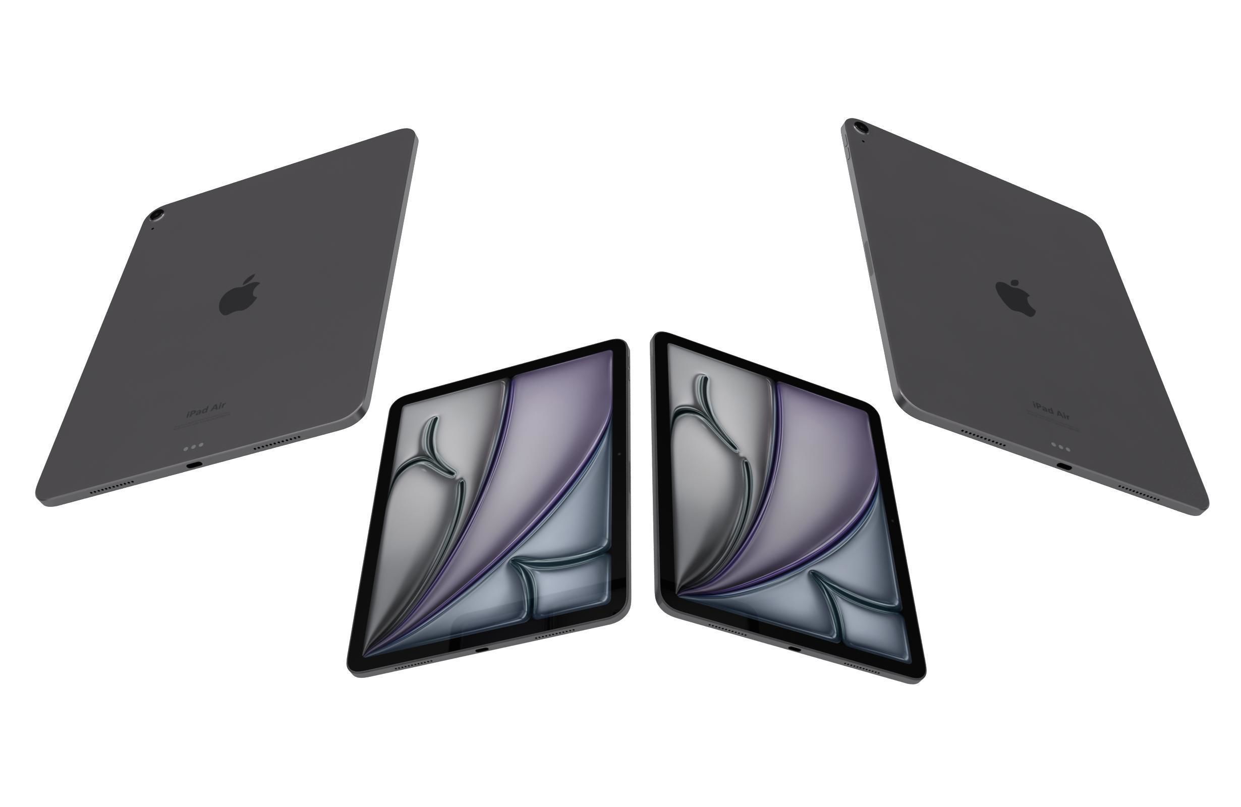 Apple iPad Air 13 2024 All Colors 3D model_35