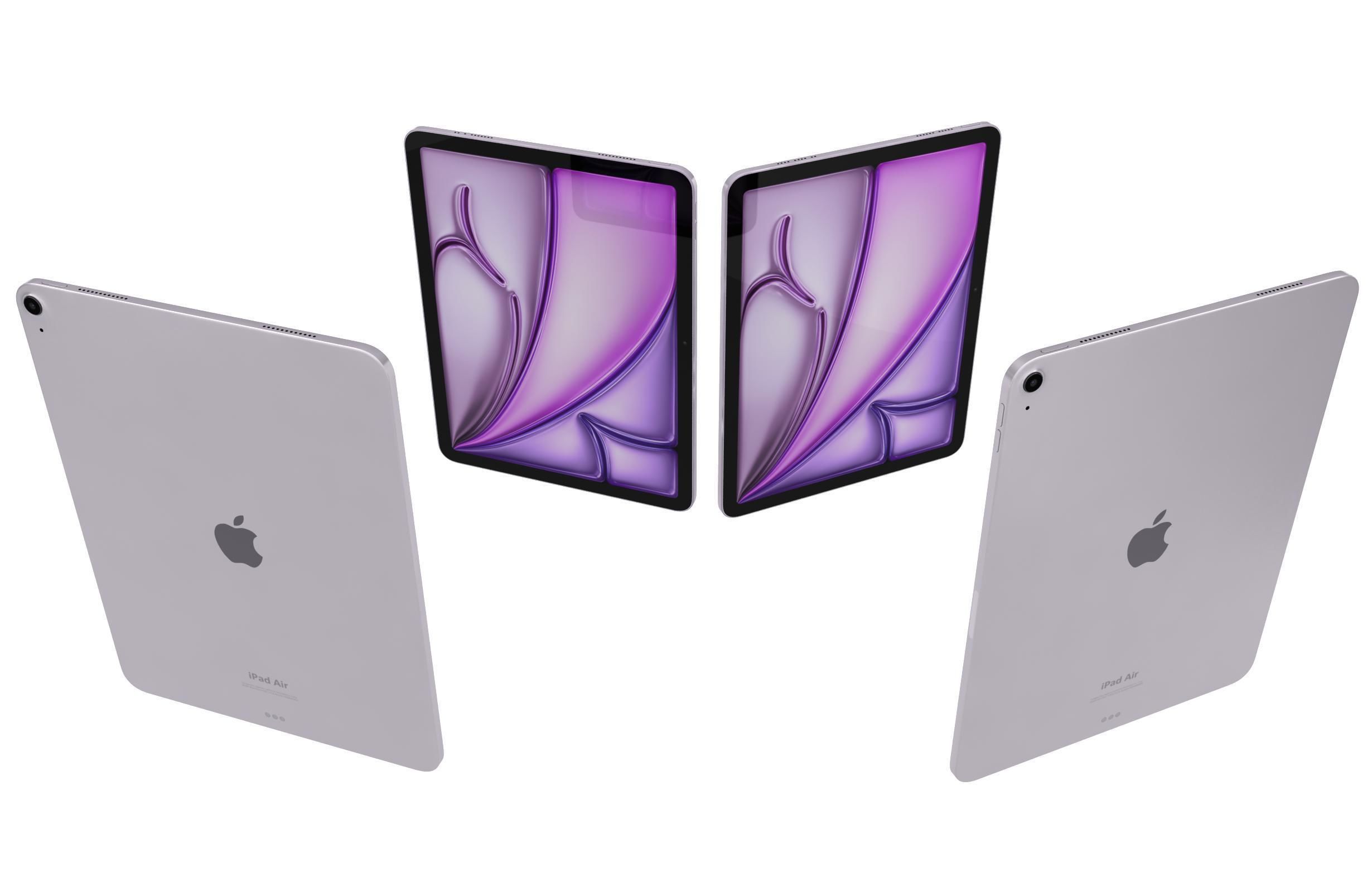 Apple iPad Air 13 2024 All Colors 3D model_24