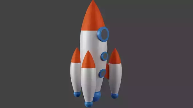 Cartoon Rocket