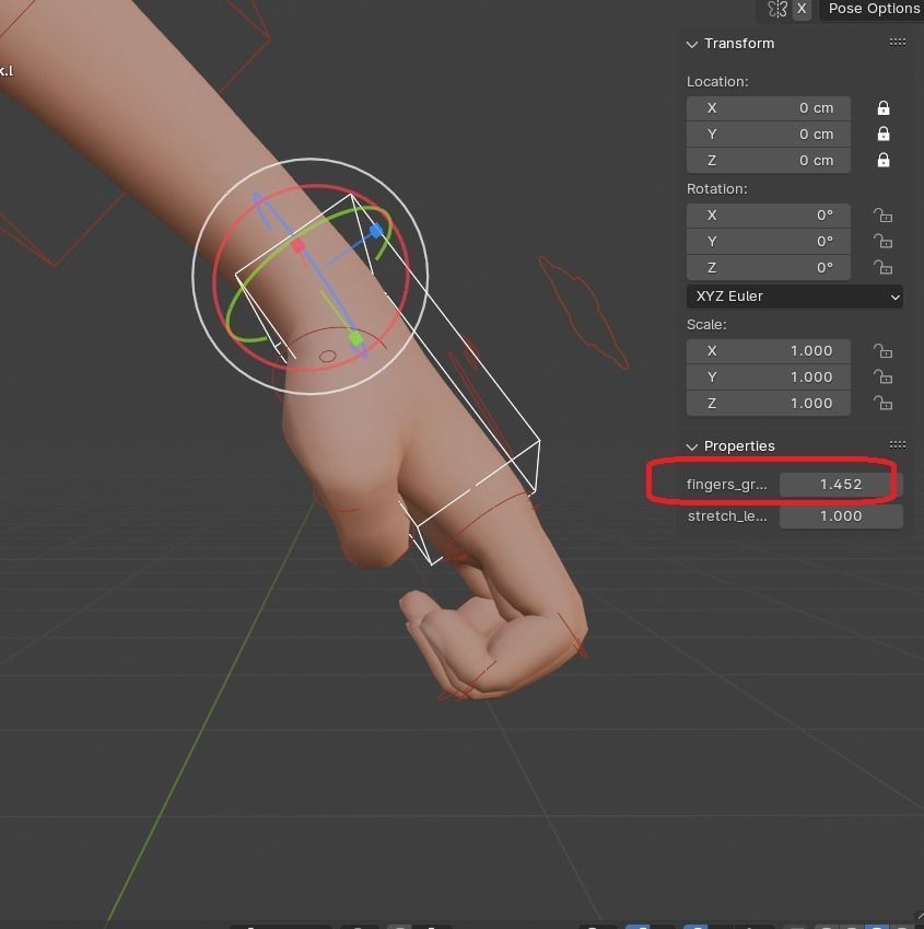 Julia Cartoon Girl Rig 3D model 3D model_9