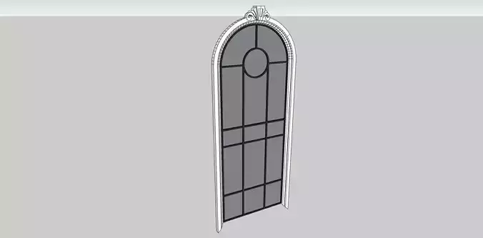 Classical window sketchup 3d model 3D model