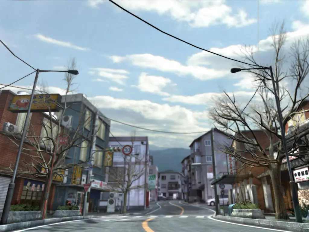 Japanese Street 3D model