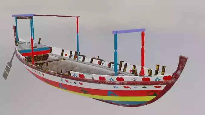Boat 3d Model