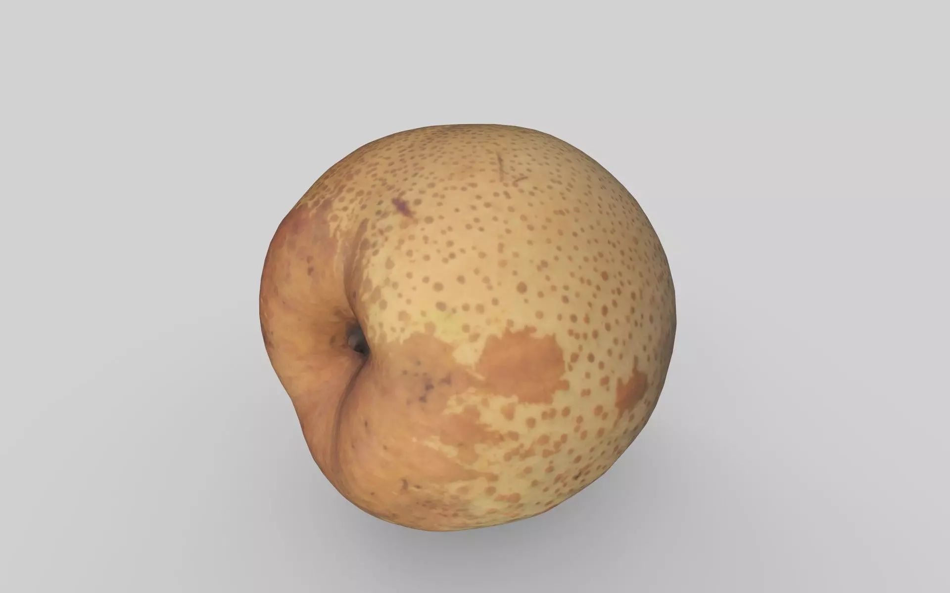 Realistic style fruit pear model 3D model_0