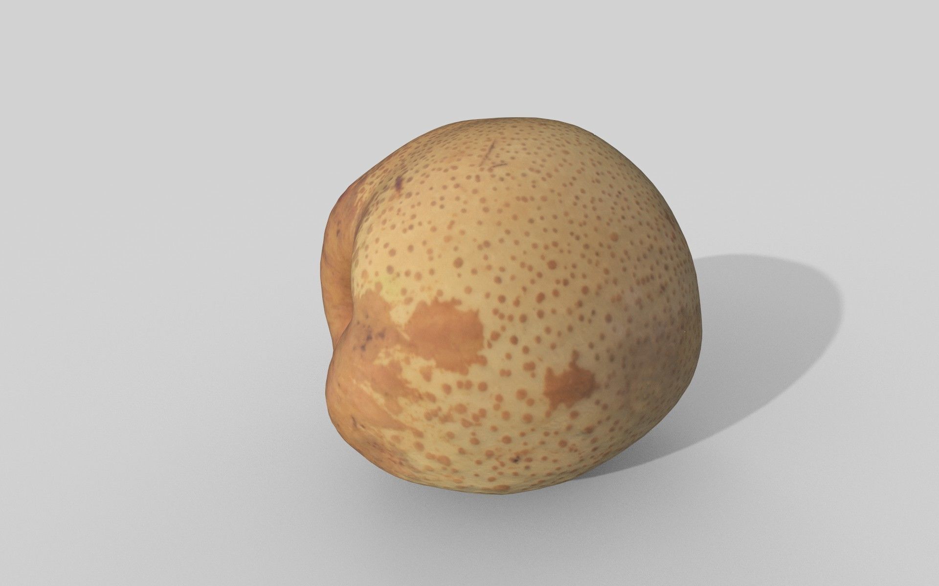 Realistic style fruit pear model 3D model_1