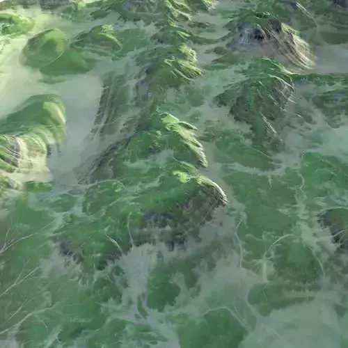 Landscape 122 Low-poly 3D model