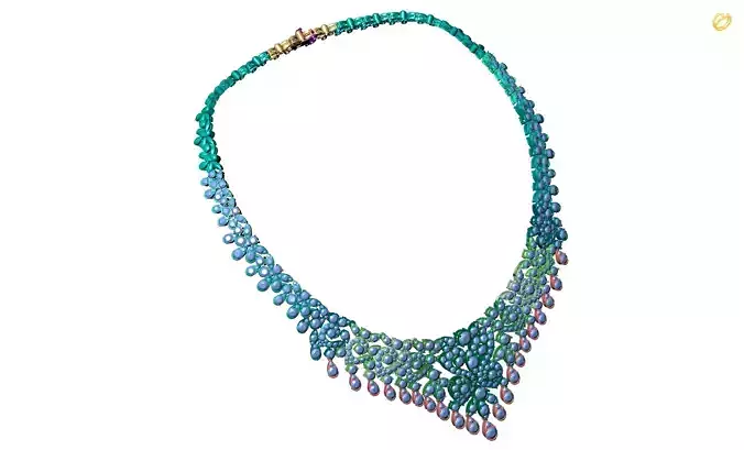 Necklace 3D print model