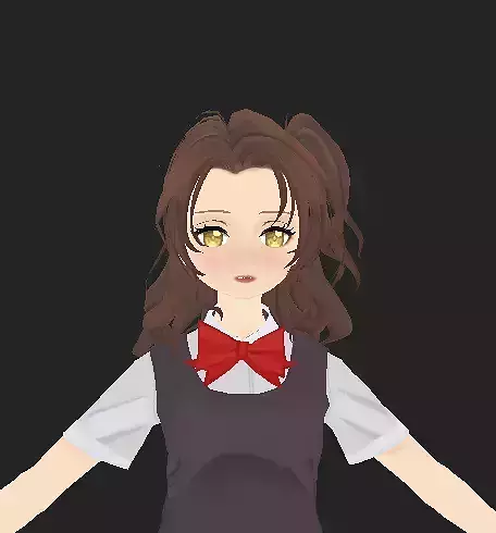 Anime Nurse 3D Model - High-Quality Anime Style 