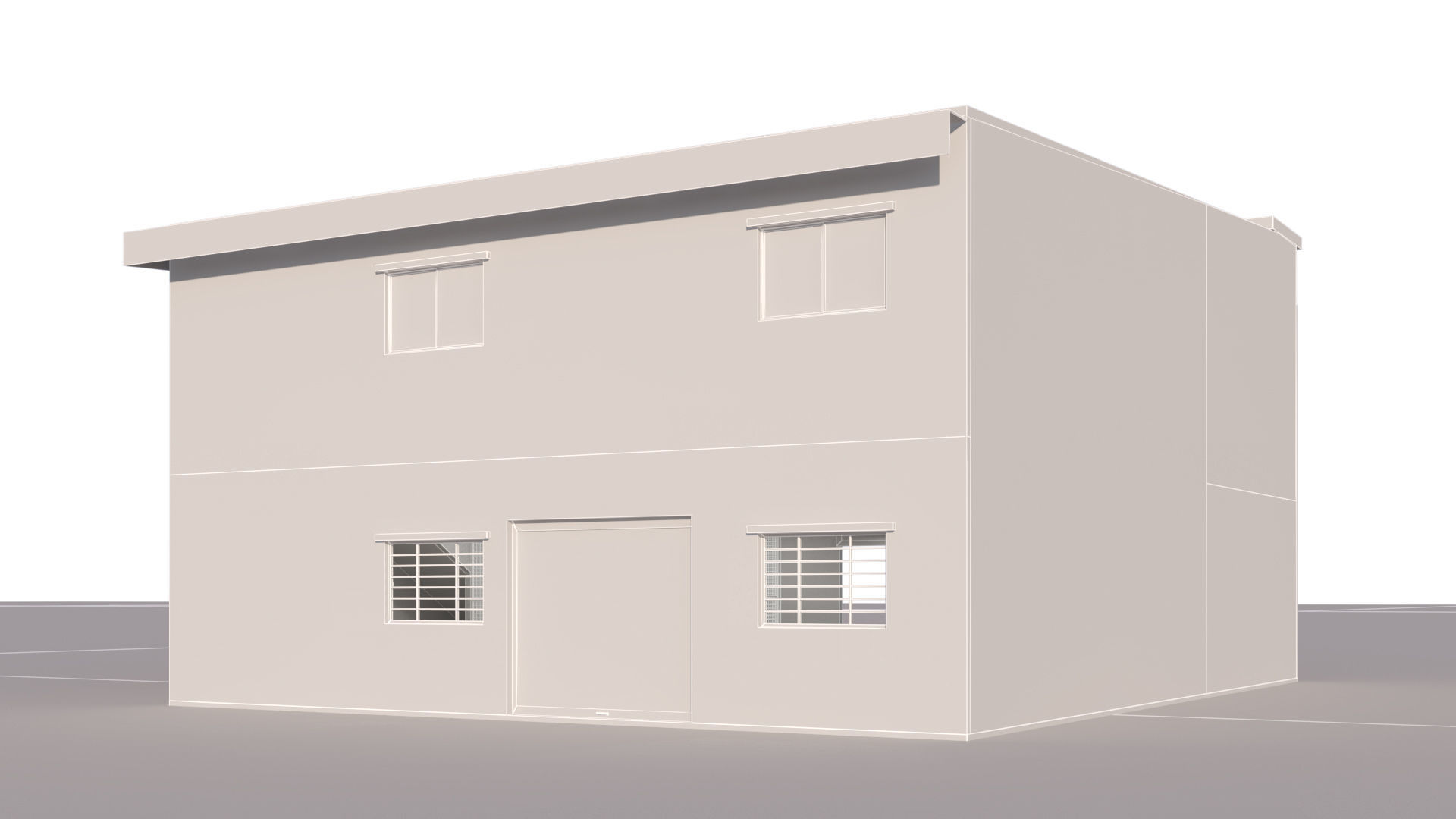 Industrial Building-1 3D model_14