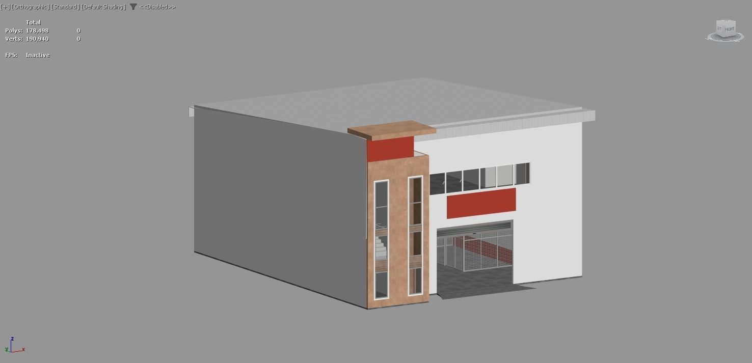 Industrial Building-1 3D model_9