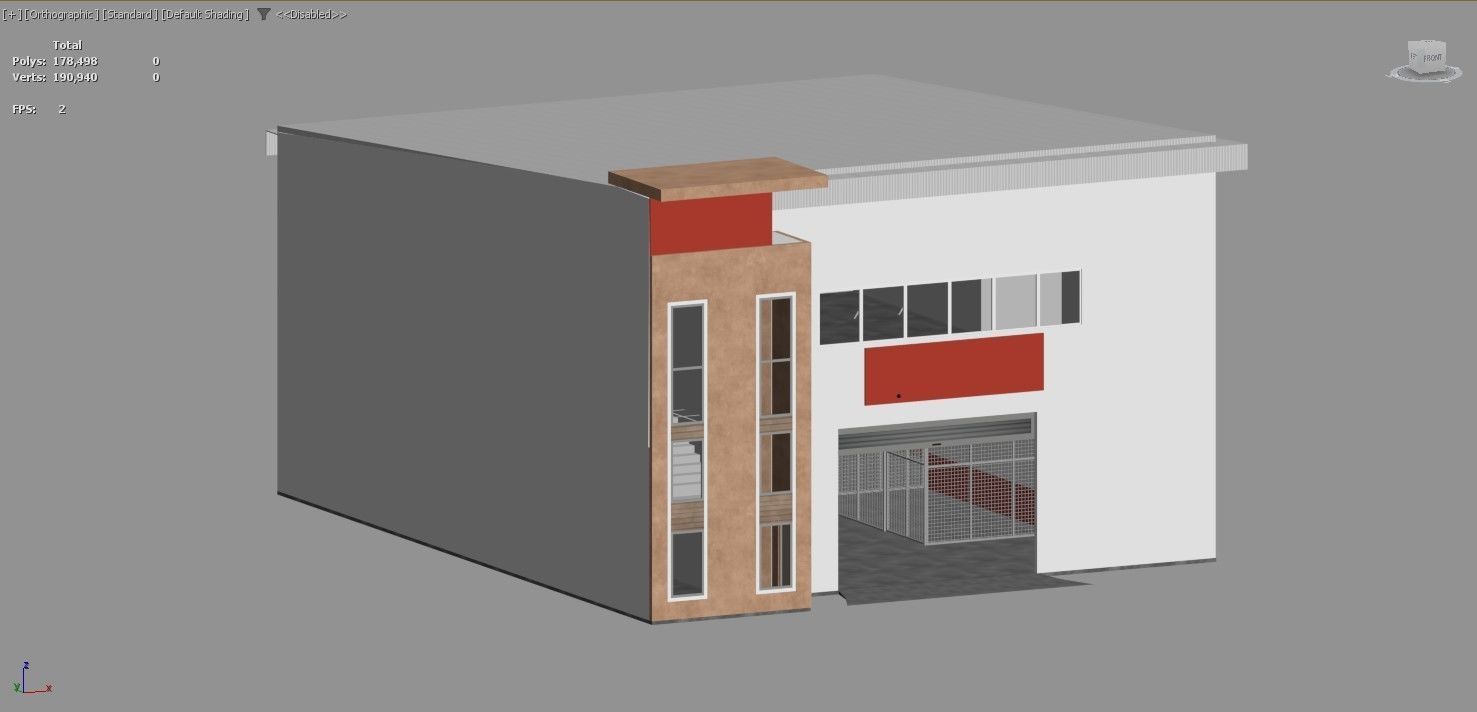 Industrial Building-1 3D model_7