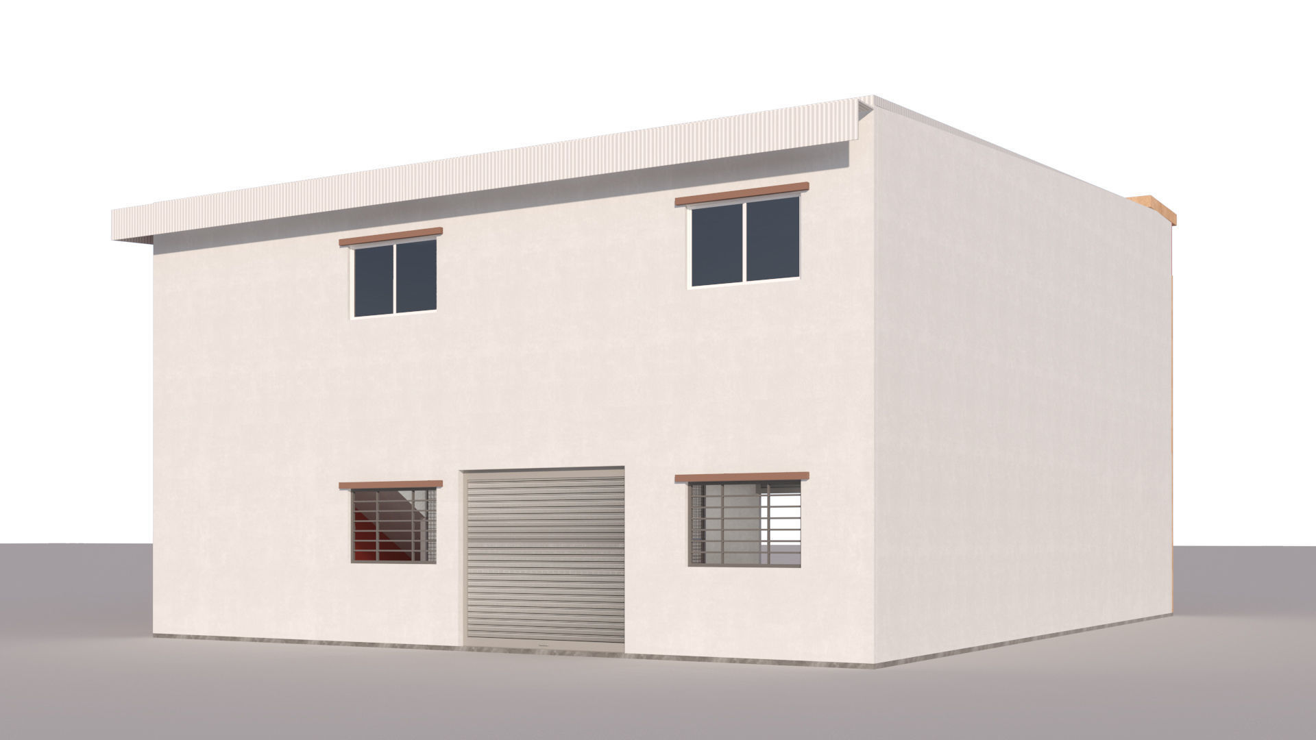 Industrial Building-1 3D model_3