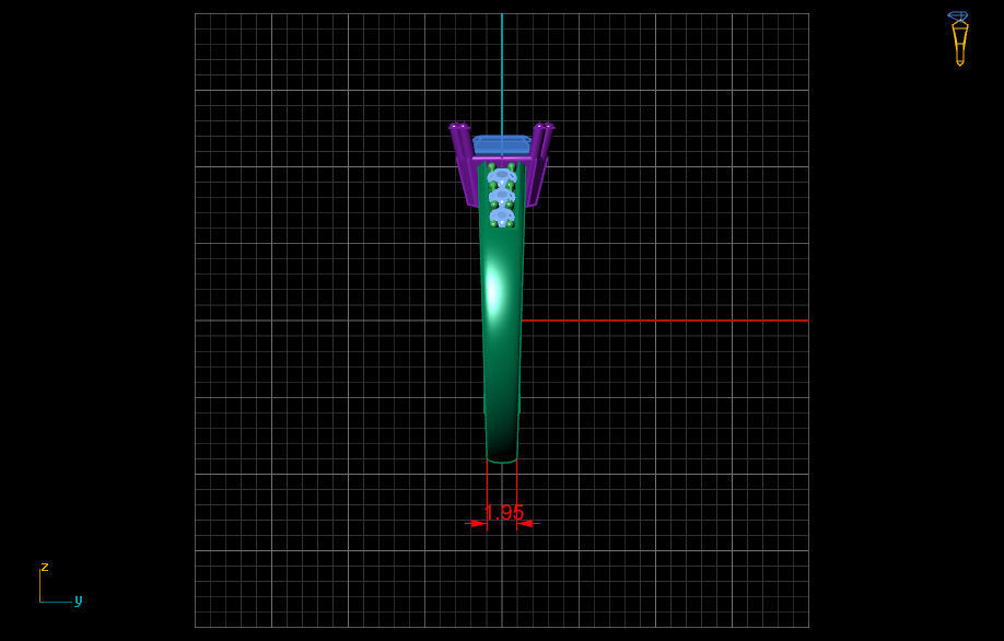 Fashion Ring 9 STL OBJ MTL 3D print model_9