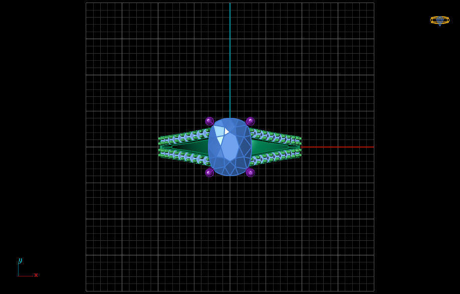 Fashion Ring 8 STL OBJ MTL 3D print model_10