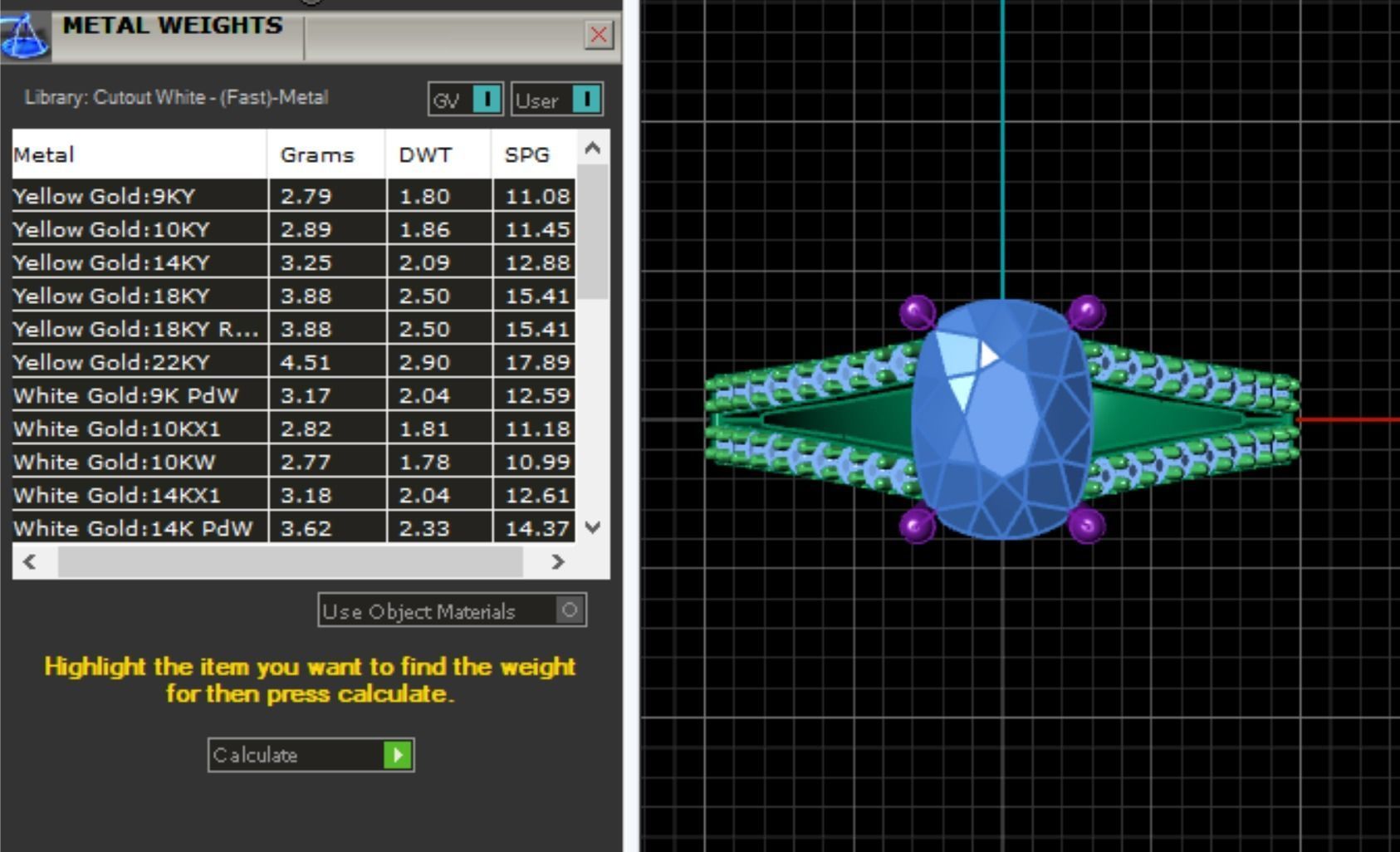 Fashion Ring 8 STL OBJ MTL 3D print model_5