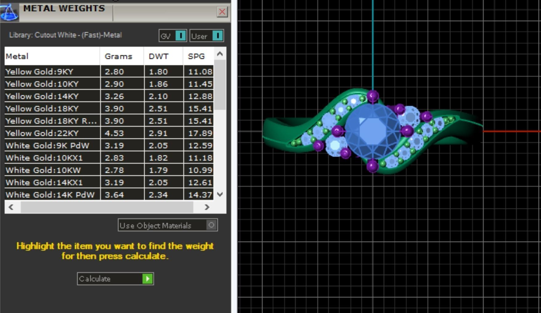 Fashion Ring 5 STL OBJ MTL 3D print model_5