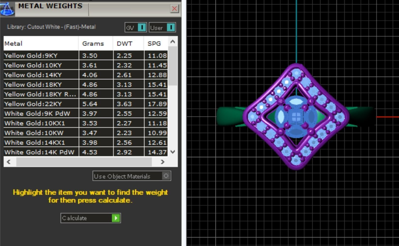 Fashion Ring 4 STL OBJ MTL 3D print model_5