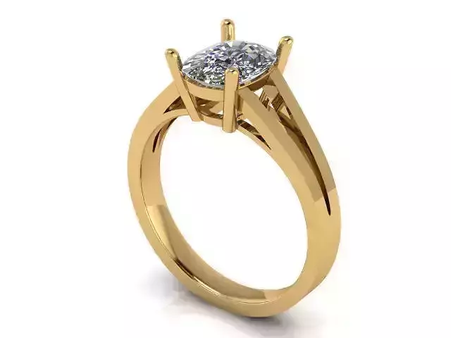 Fashion Ring 30 STL OBJ MTL