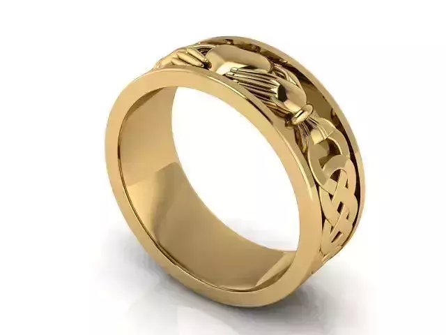 Fashion Ring 20 STL OBJ MTL