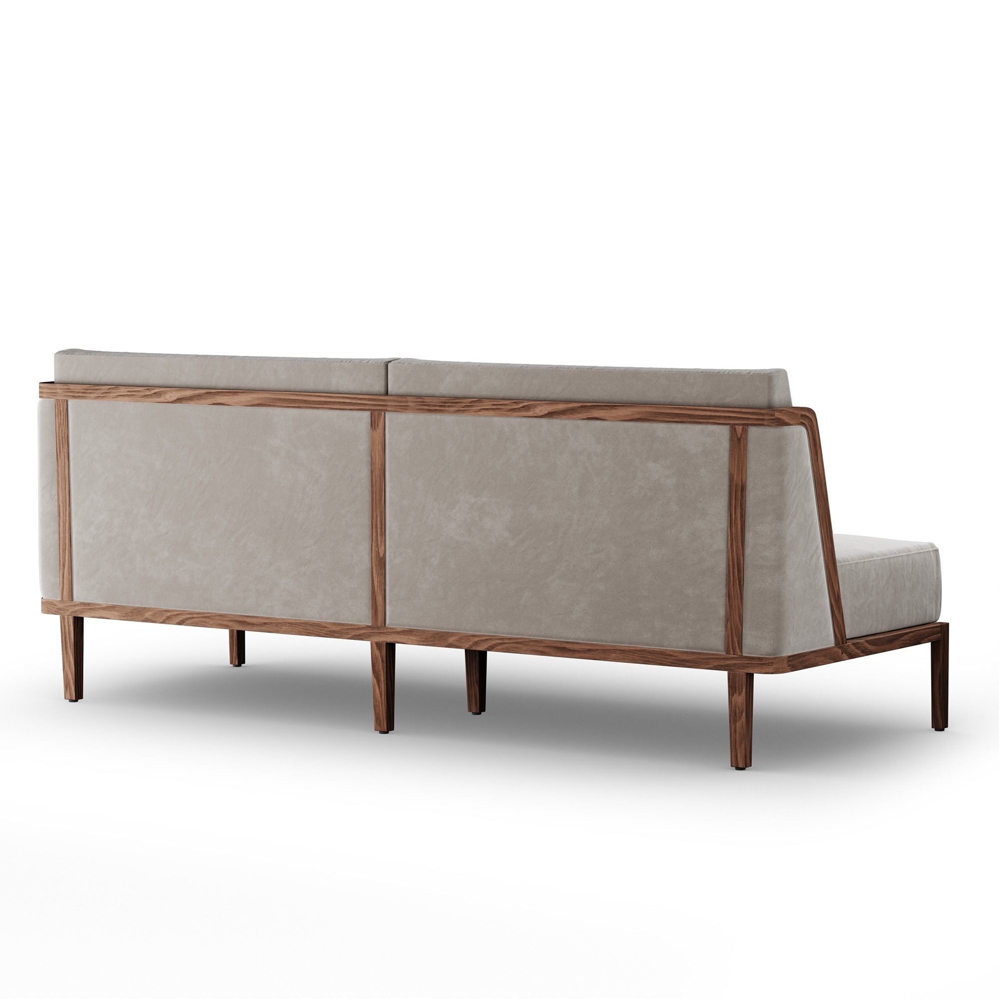 AUTOBAN DE LA ESPADA THRONE SOFA - UPHOLSTERED 3D model_3