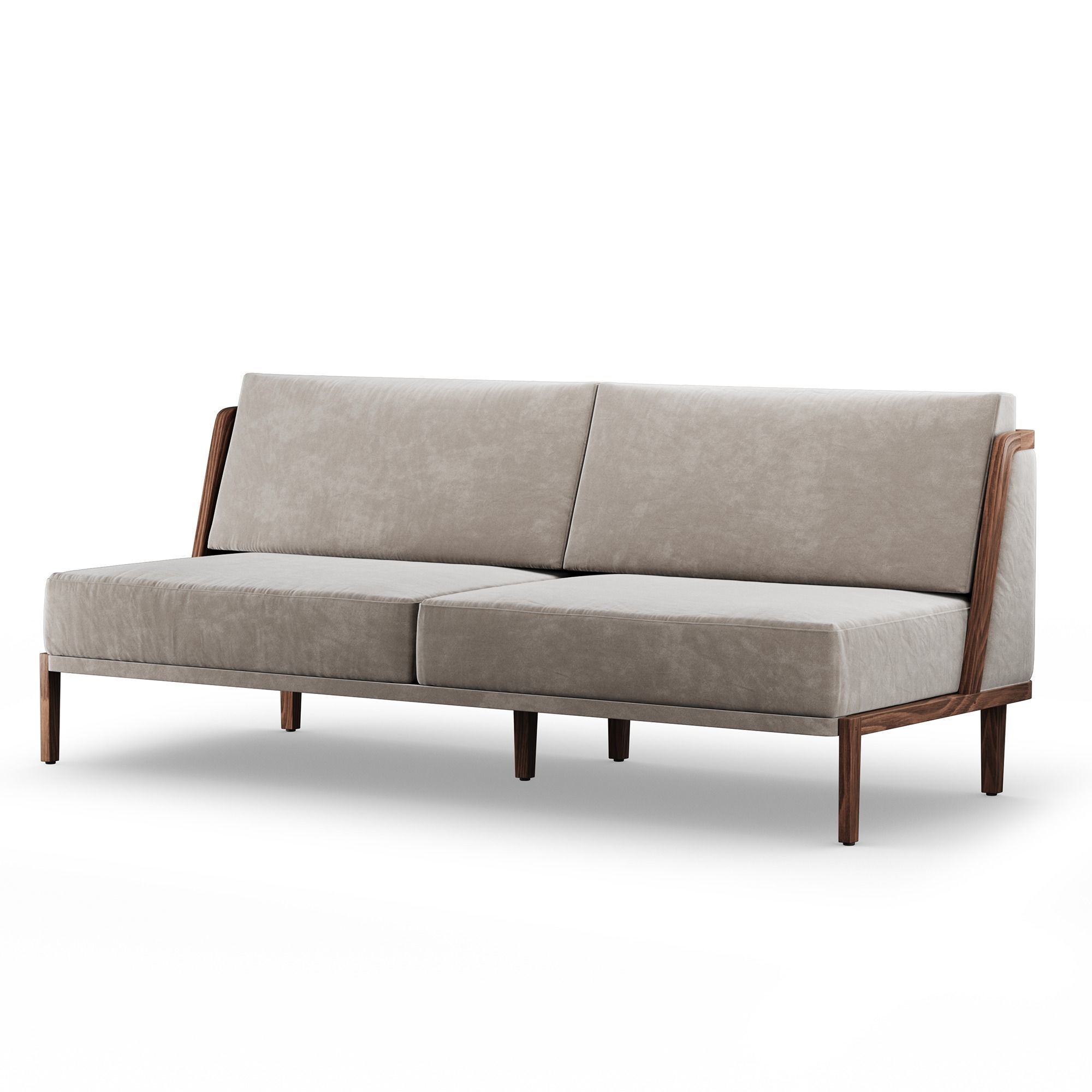 AUTOBAN DE LA ESPADA THRONE SOFA - UPHOLSTERED 3D model_1